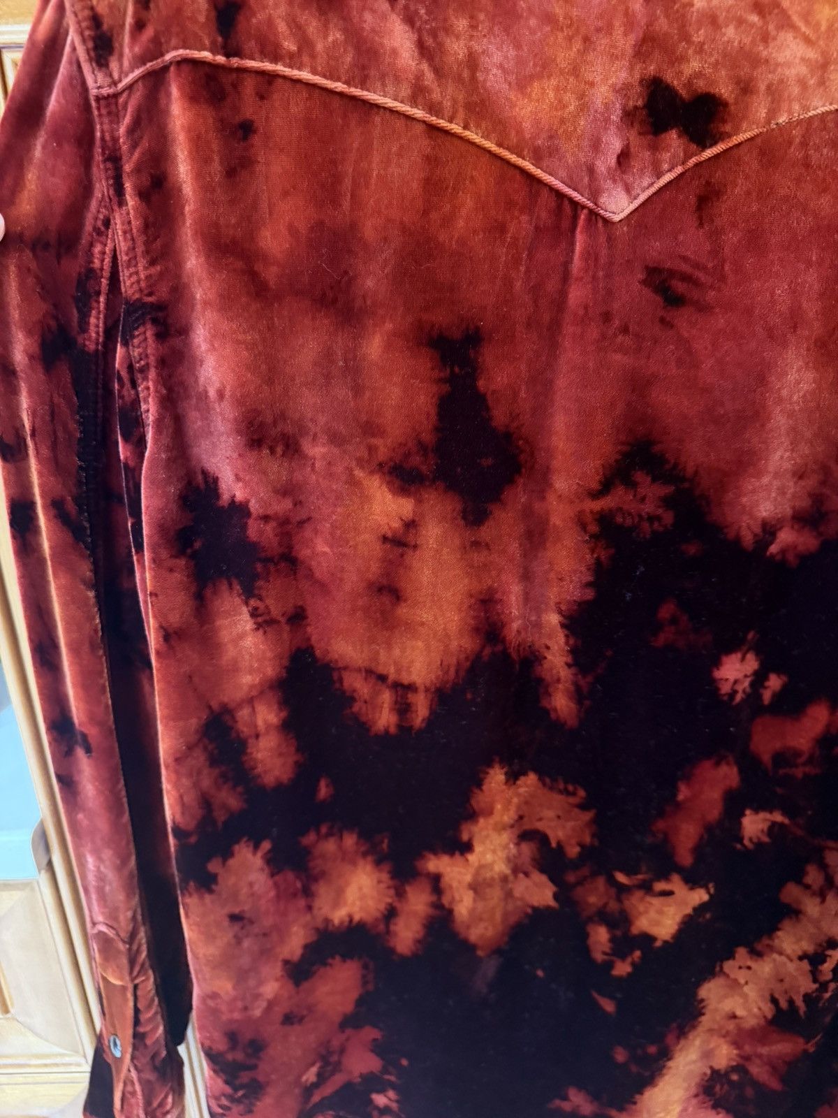 Saint Laurent Paris SS22 Saint Laurent Western Velvet Shirt Size US S / EU 44-46 / 1 - 4 Thumbnail