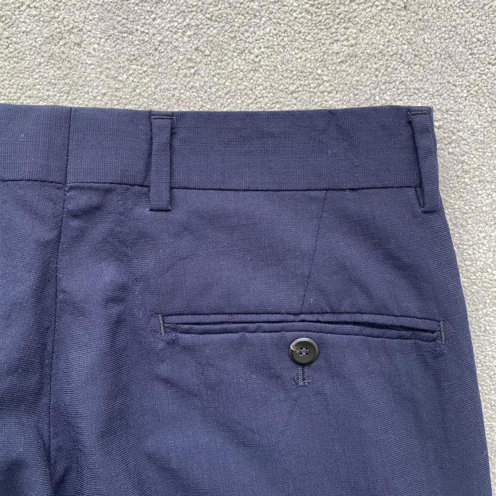 Louis Vuitton Louis Vuitton Uniform Wool Trousers Size US 28 / EU 44 - 4 Thumbnail