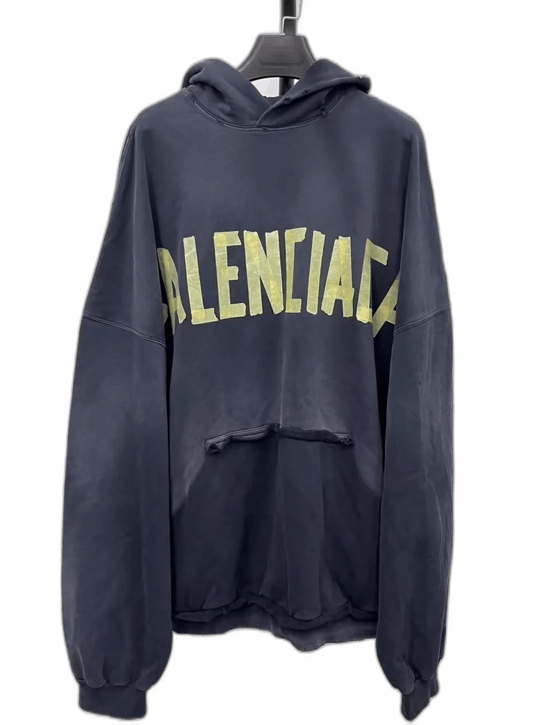 Balenciaga Balenciaga TAPE Graphic Hoodie Sweatshirt-yf Size US L / EU 52-54 / 3 - 1 Thumbnail