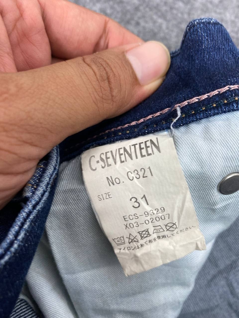 Japanese Brand c-17 japanese brand bootcut flare distressed denim Size 32" / US 10 / IT 46 - 11 Thumbnail