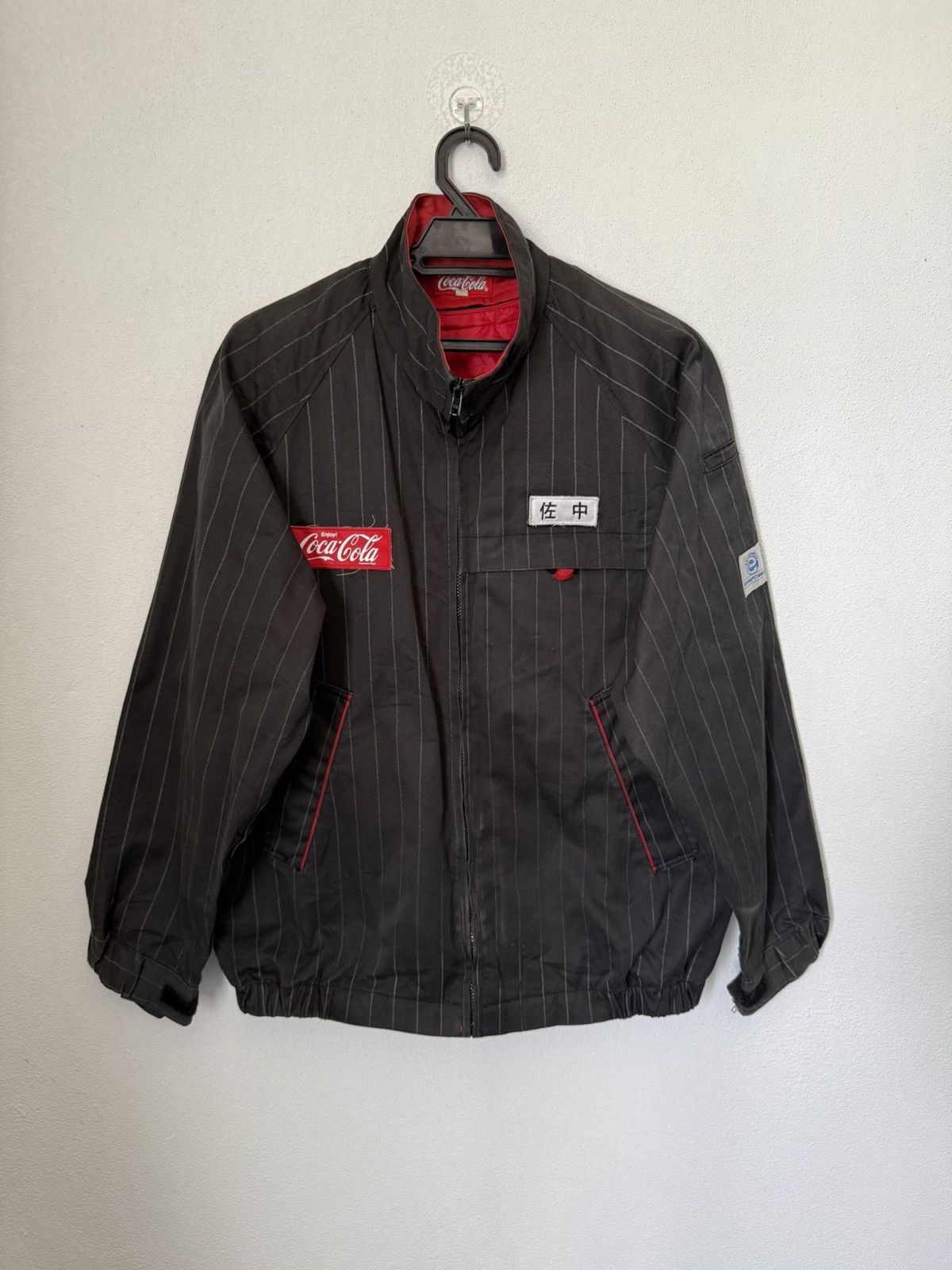 Coca Cola × Kith ENJOY COCA COLA JACKET BOMBER STYLE SPELL OUT WORK WEAR Size US M / EU 48-50 / 2 - 1 Thumbnail