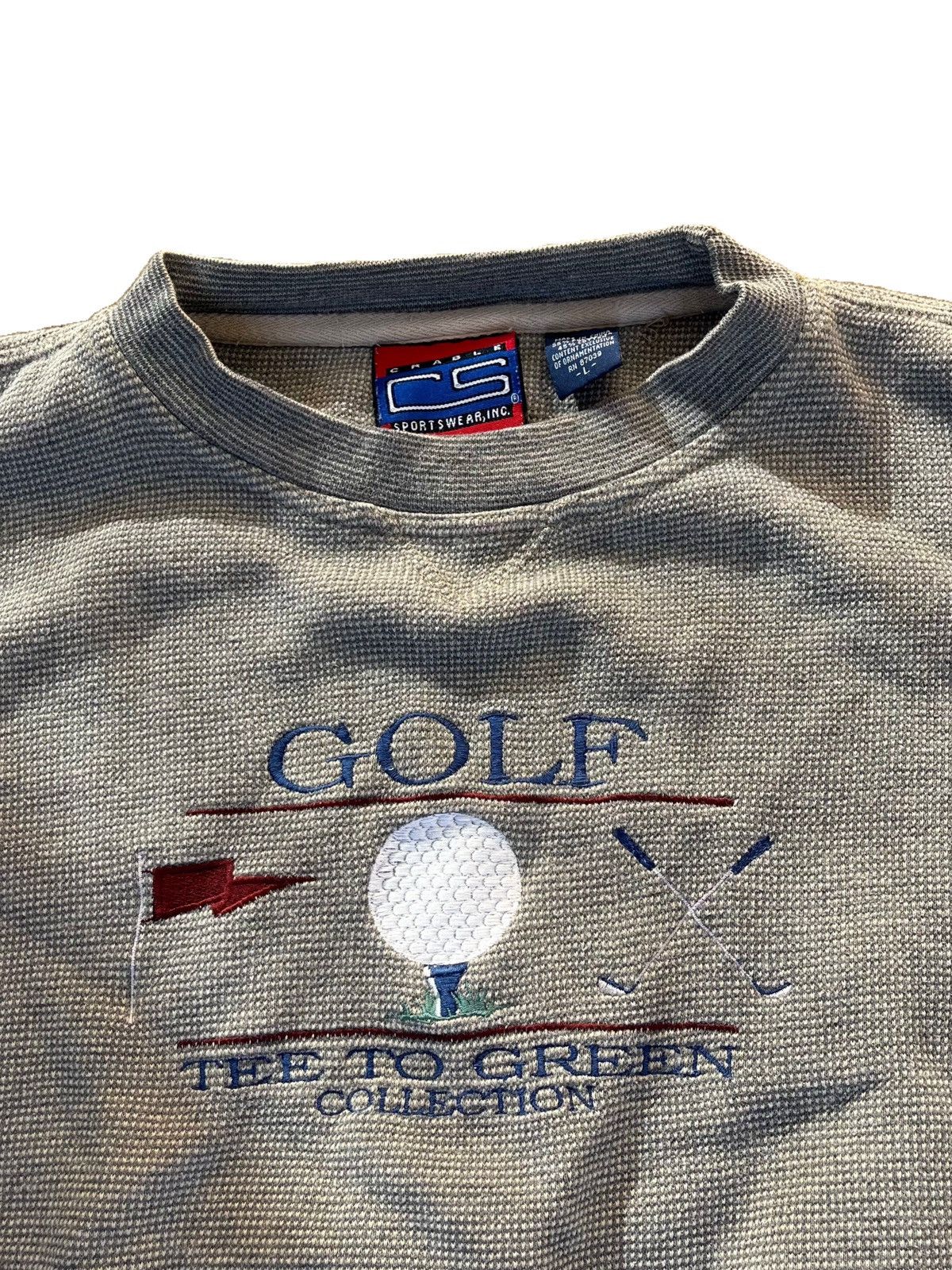 Band Tees × Vintage Vintage 90s Rare Golf Embroidered Crewneck Size US L / EU 52-54 / 3 - 2 Thumbnail