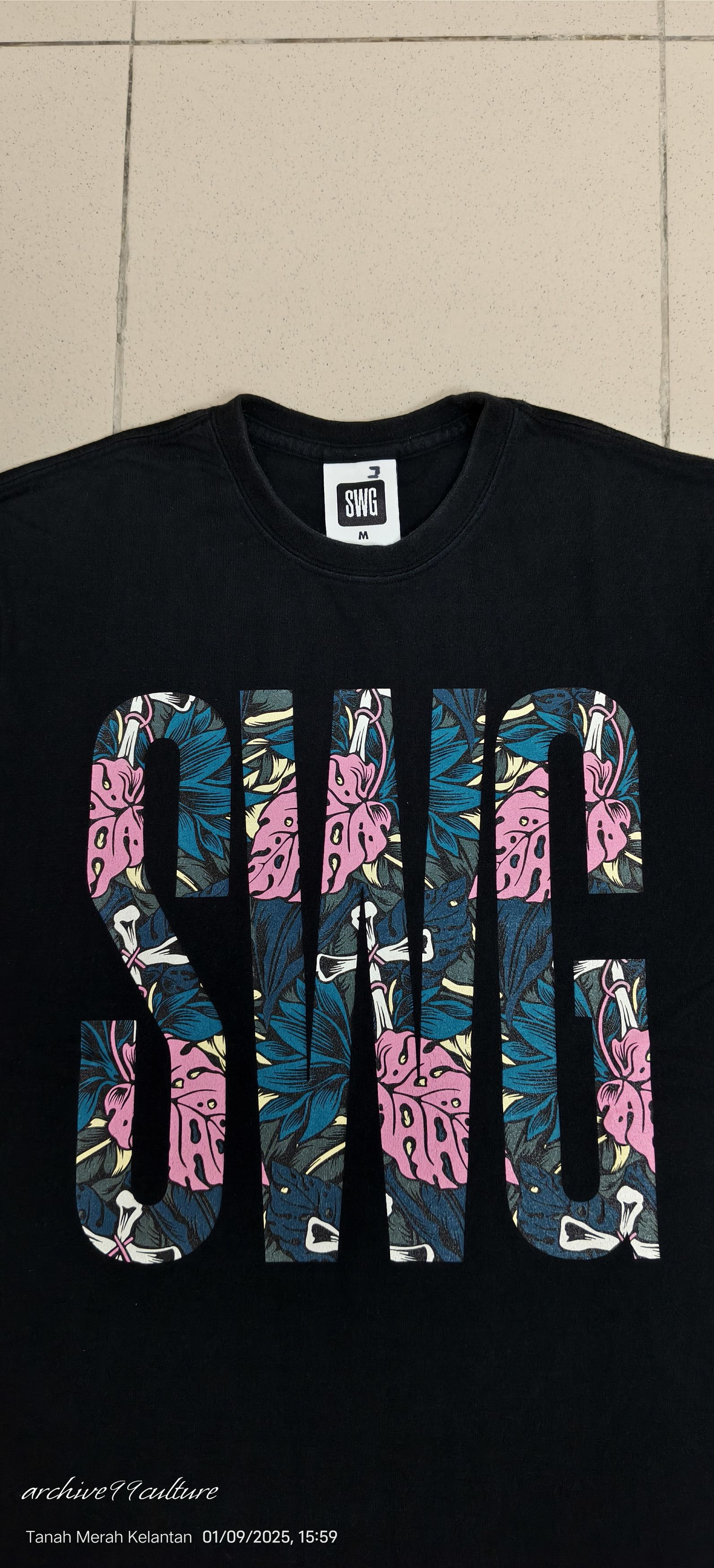 Swagger FW2000 SWAGGER Big logo's graphics tee Japan Size US M / EU 48-50 / 2 - 9 Thumbnail