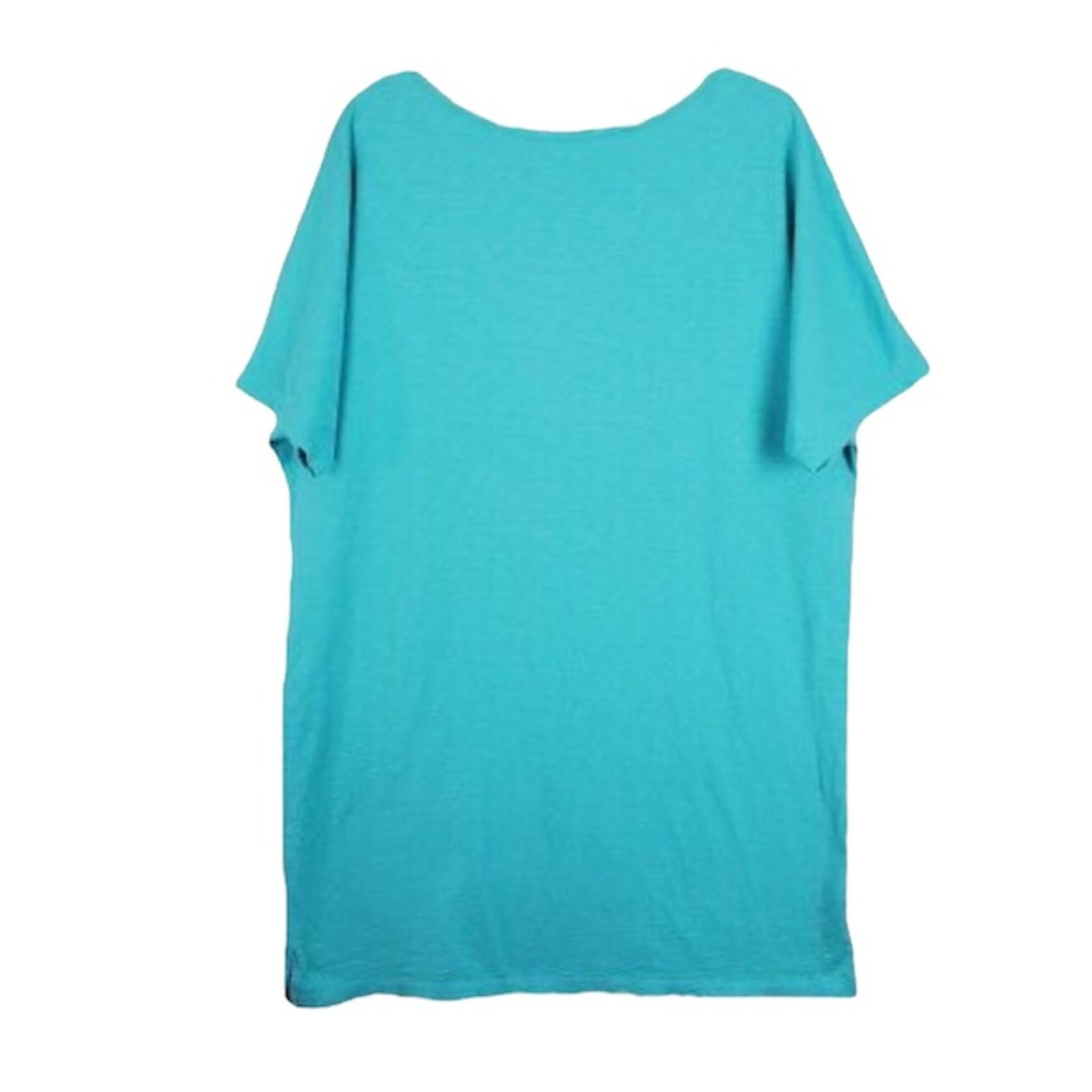 J. Jill J Jill Cotton Dolman Sleeve Tshirt Dress/Cover Up Size S / US 4 / IT 40 - 1 Thumbnail