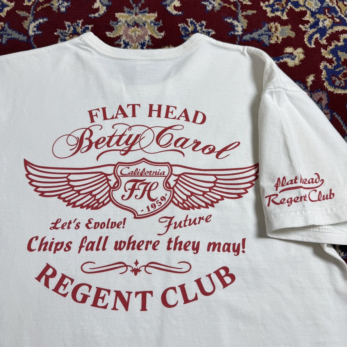 The Flat Head The Flat Head Regent Club Betty Carol Denim Brand Size US M / EU 48-50 / 2 - 1 Thumbnail