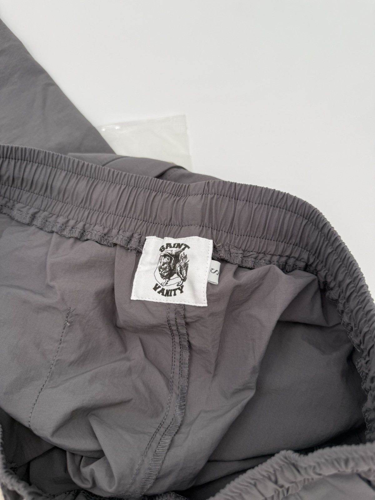 Saint Vanity Saint Vanity Nylon Tearaway Pants Grey Size US 31 - 6 Thumbnail