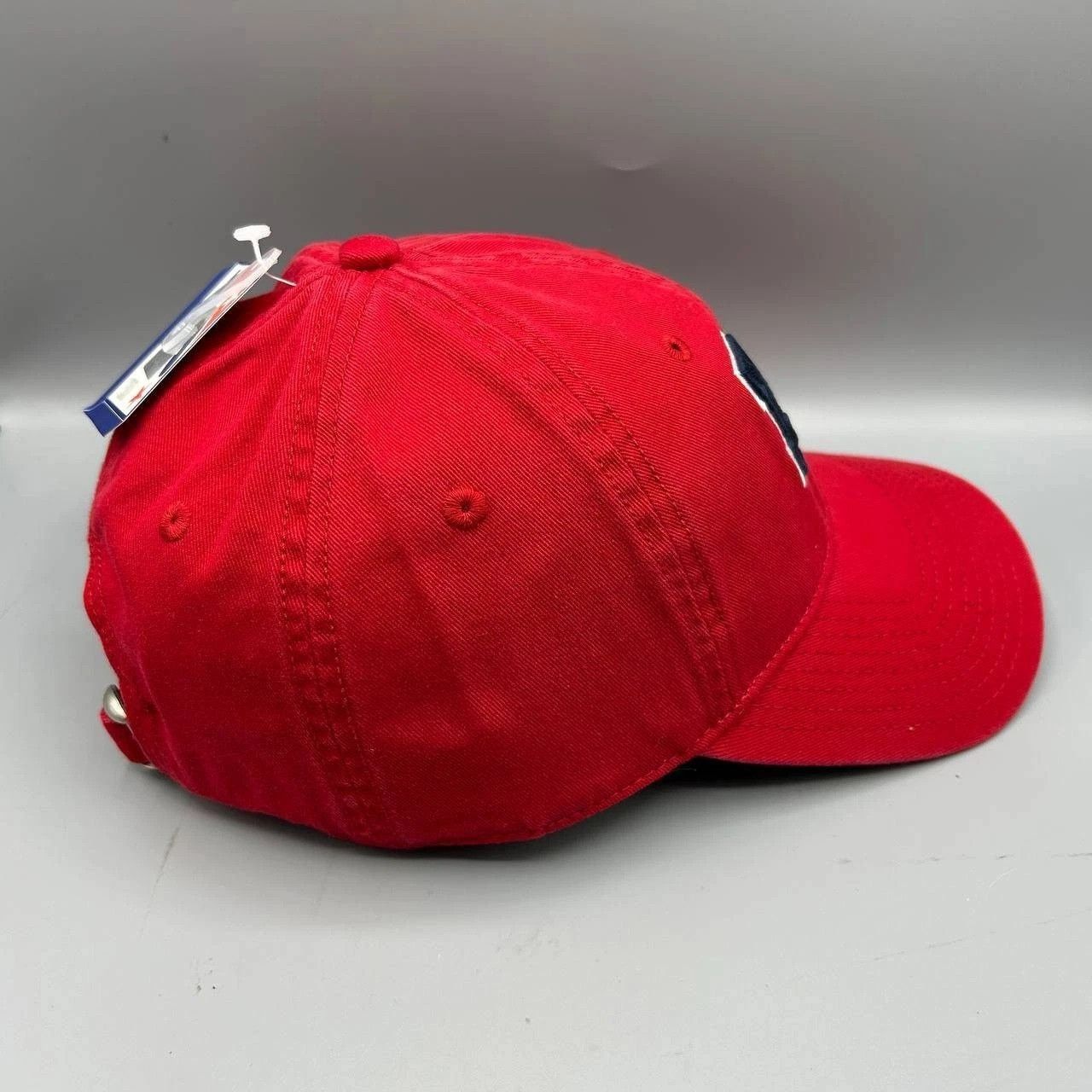 The Game Ole Miss Rebels NCAA Hat Men Red Blue Strap Back Cotton Size ONE SIZE - 5 Thumbnail