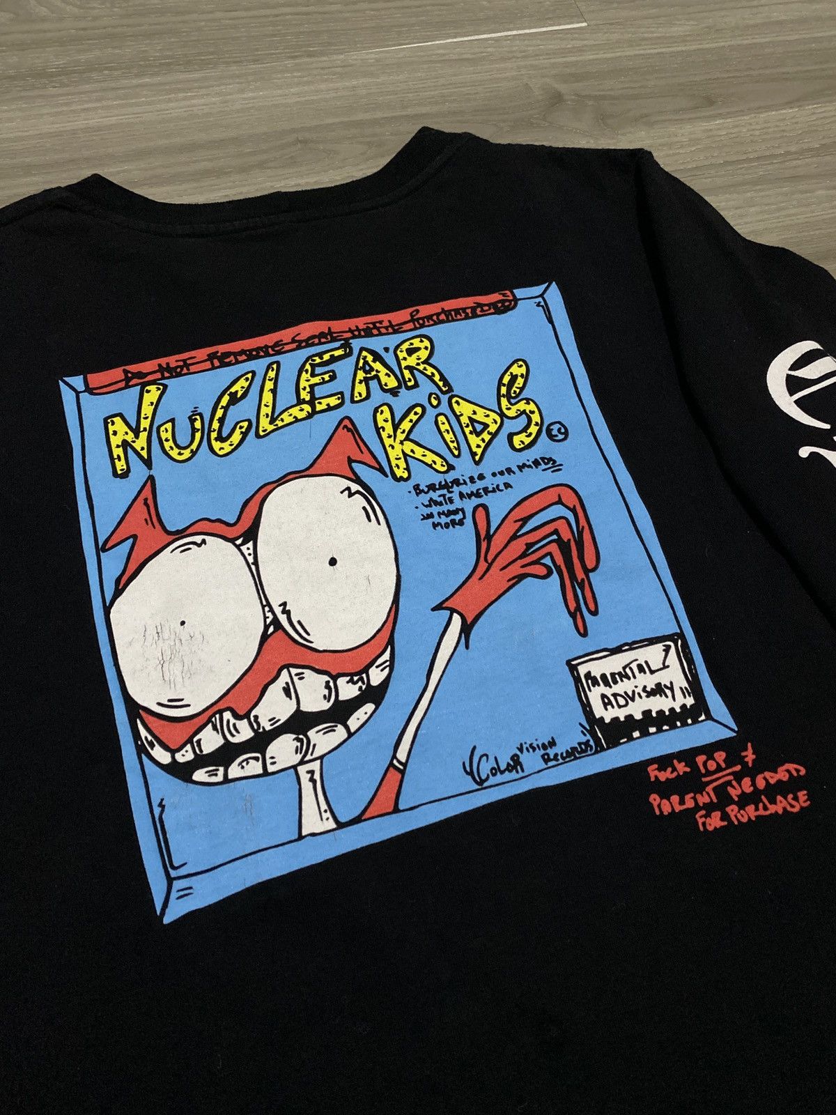 Chrome Hearts RARE - Chrome Hearts Matty Boy Nuclear Kids Script Size US M / EU 48-50 / 2 - 6 Thumbnail
