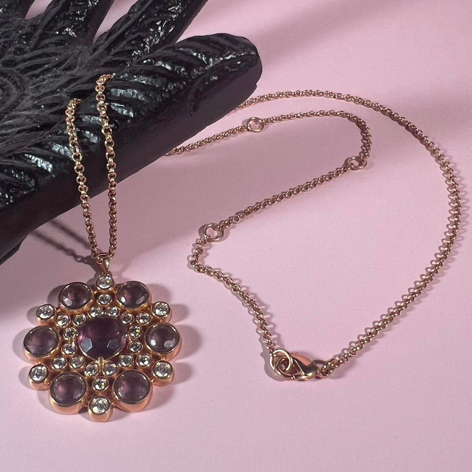 Jewelry Hespera rose gold pendant necklace Size ONE SIZE - 1 Thumbnail