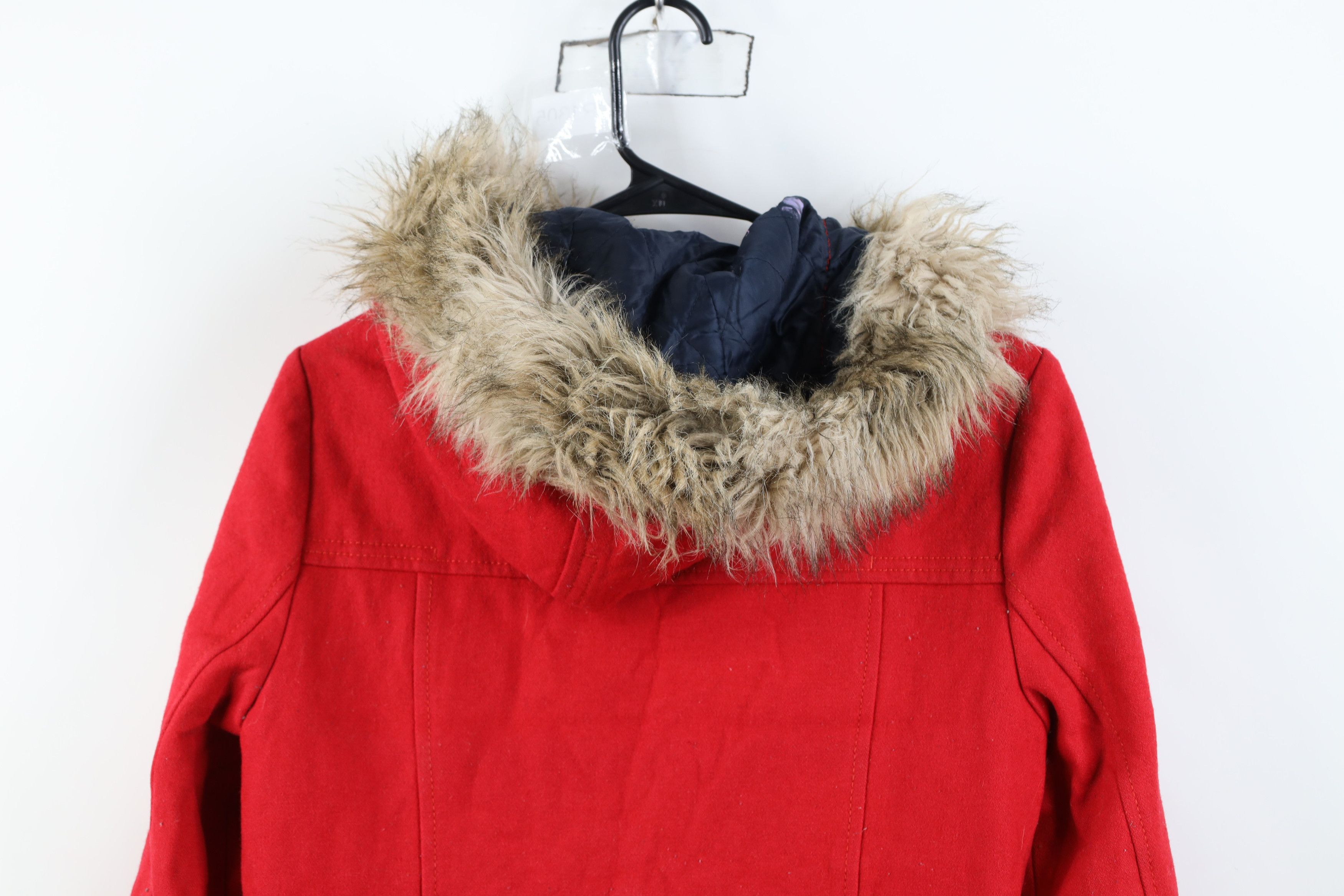 American Eagle Outfitters Vintage 90s Y2K American Eagle Toggle Button Hooded Jacket Size M / US 6-8 / IT 42-44 - 16 Thumbnail