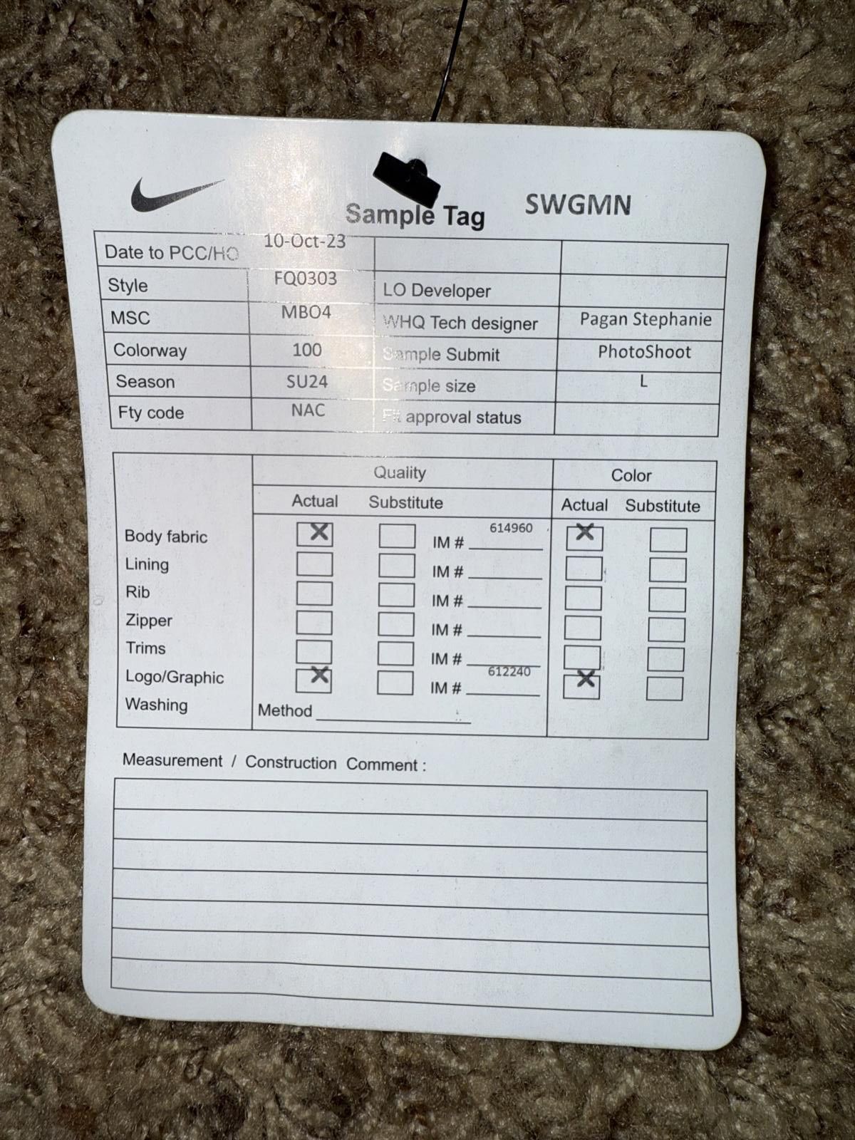 Nike Nike Men’s USA Limited Home Basketball Shorts Sample Size US 34 / EU 50 - 10 Thumbnail
