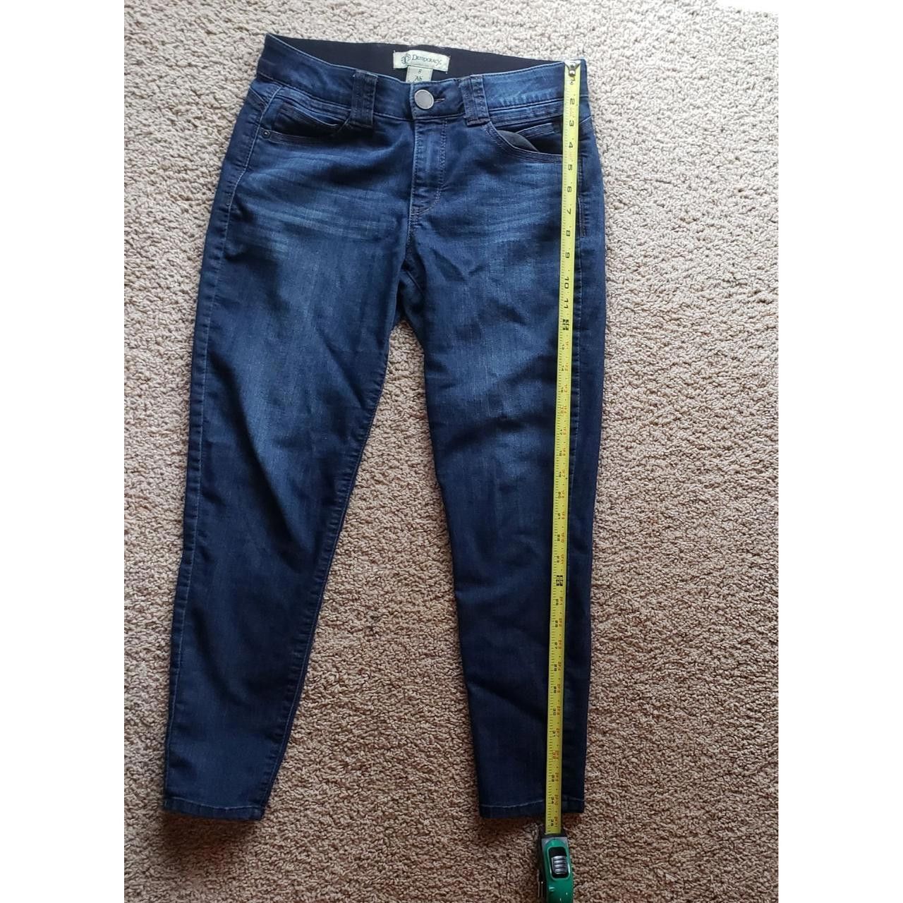 Designer Democracy Womens Blue Skinny Jeans Size 8 Size 30" / US 8 / IT 44 - 5 Thumbnail