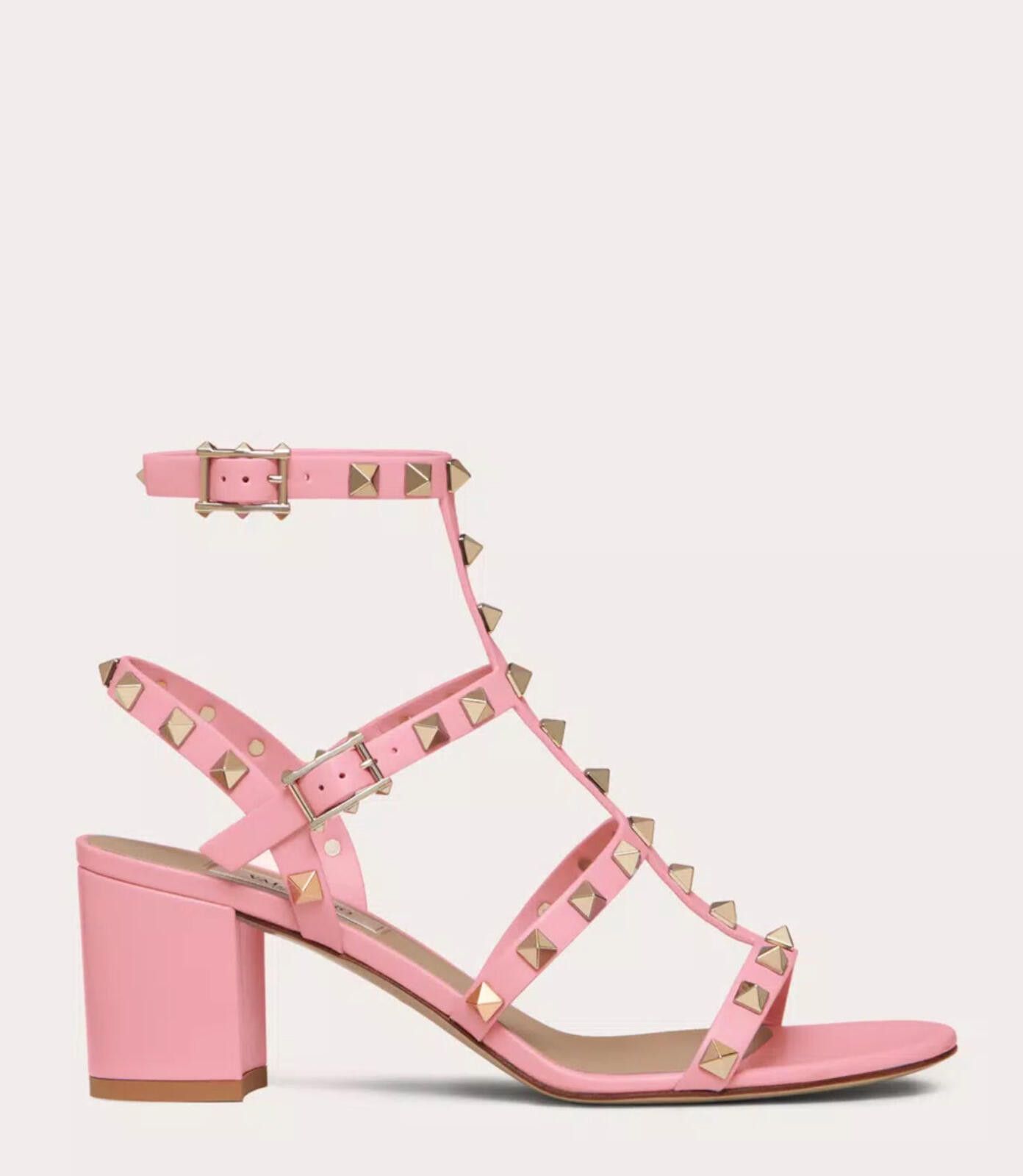 Other Valentino Rockstud Ankle Strap Sandal Size US 7.5 / IT 37.5 - 1 Thumbnail