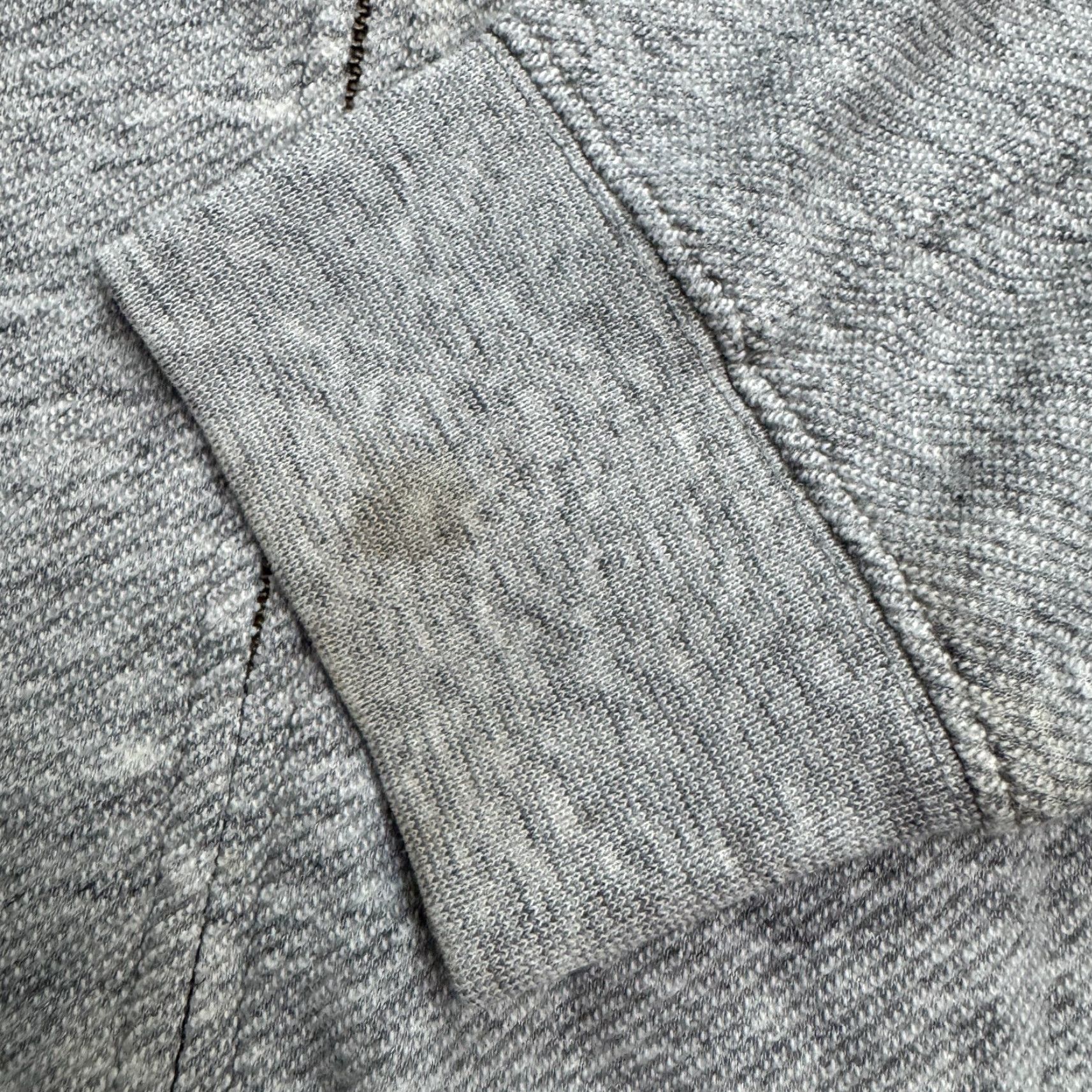 Grayers Grayers Athletics Full Zip Hoodie Sweatshirt Mens XL Gray Textured Cotton Blend Size US XL / EU 56 / 4 - 3 Thumbnail