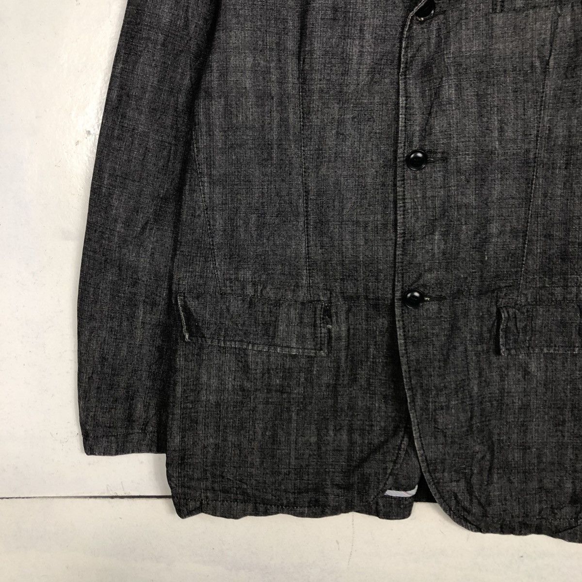 Japanese Brand Vintage Hickory Chore Jacket Uniqlo Issey Miyake Size US XL / EU 56 / 4 - 6 Thumbnail