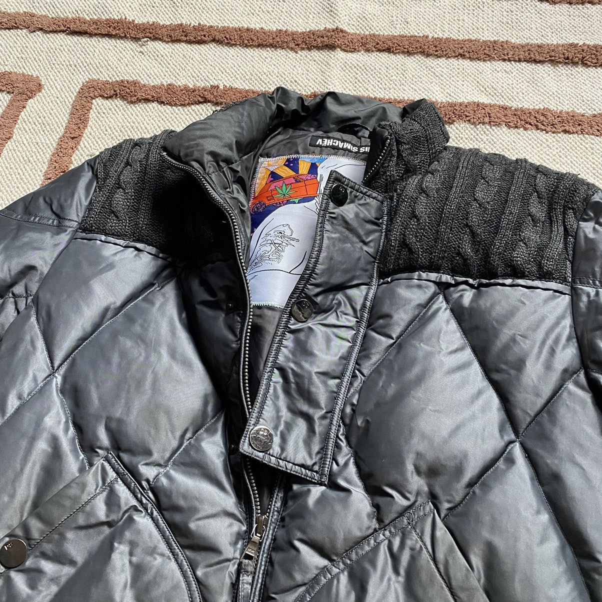 Denis Simachev × Designer DENIS SIMACHEV DESIGNER NYLON DOWN PUFFER JACKET Size US XL / EU 56 / 4 - 6 Thumbnail