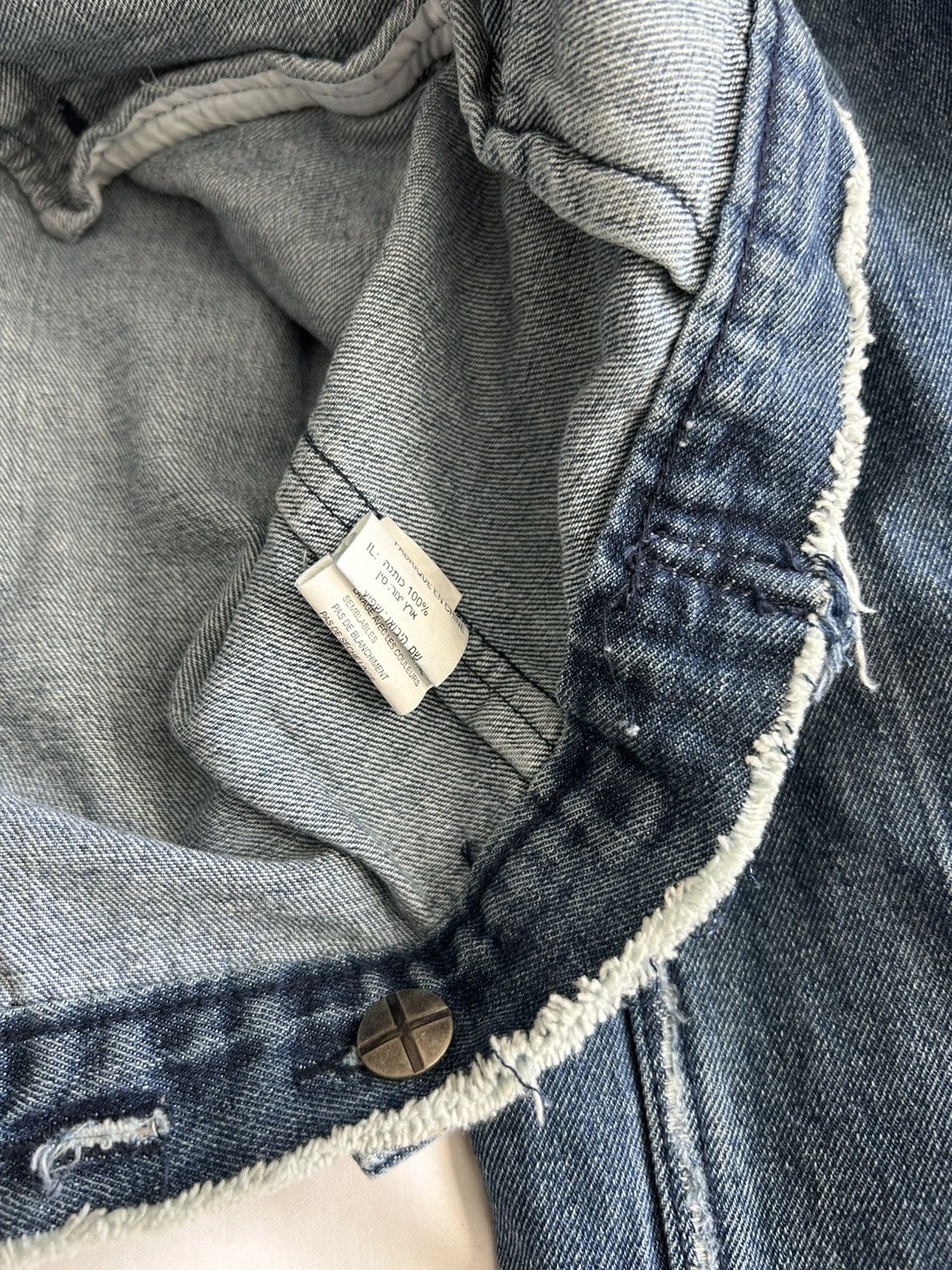Ksubi Ksubi Distressed Classic Denim Jacket Size US XL / EU 56 / 4 - 7 Thumbnail