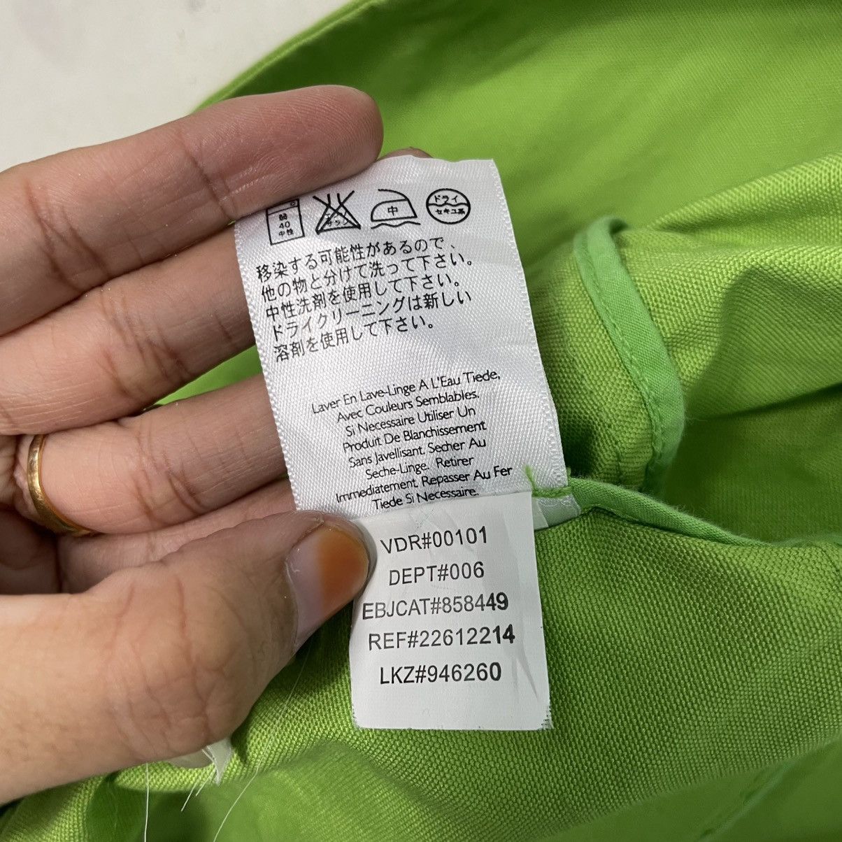 Eddie Bauer Eddie Bauer Green Cotton Jacket Size L / US 10 / IT 46 - 18 Thumbnail