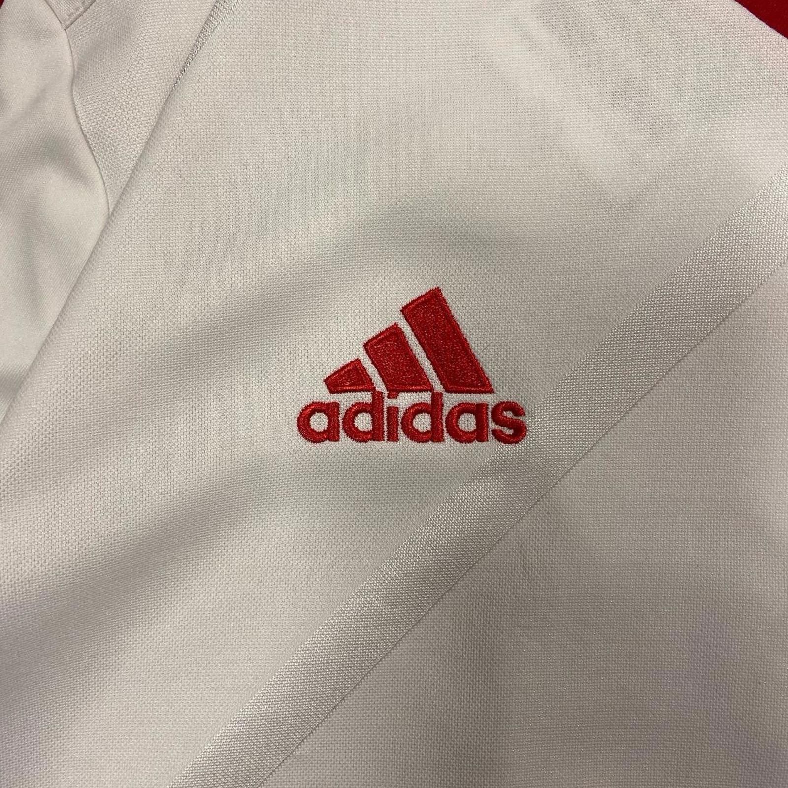 Adidas Vintage Red Adidas Football Soccer Jersey #6 Size US L / EU 52-54 / 3 - 2 Thumbnail