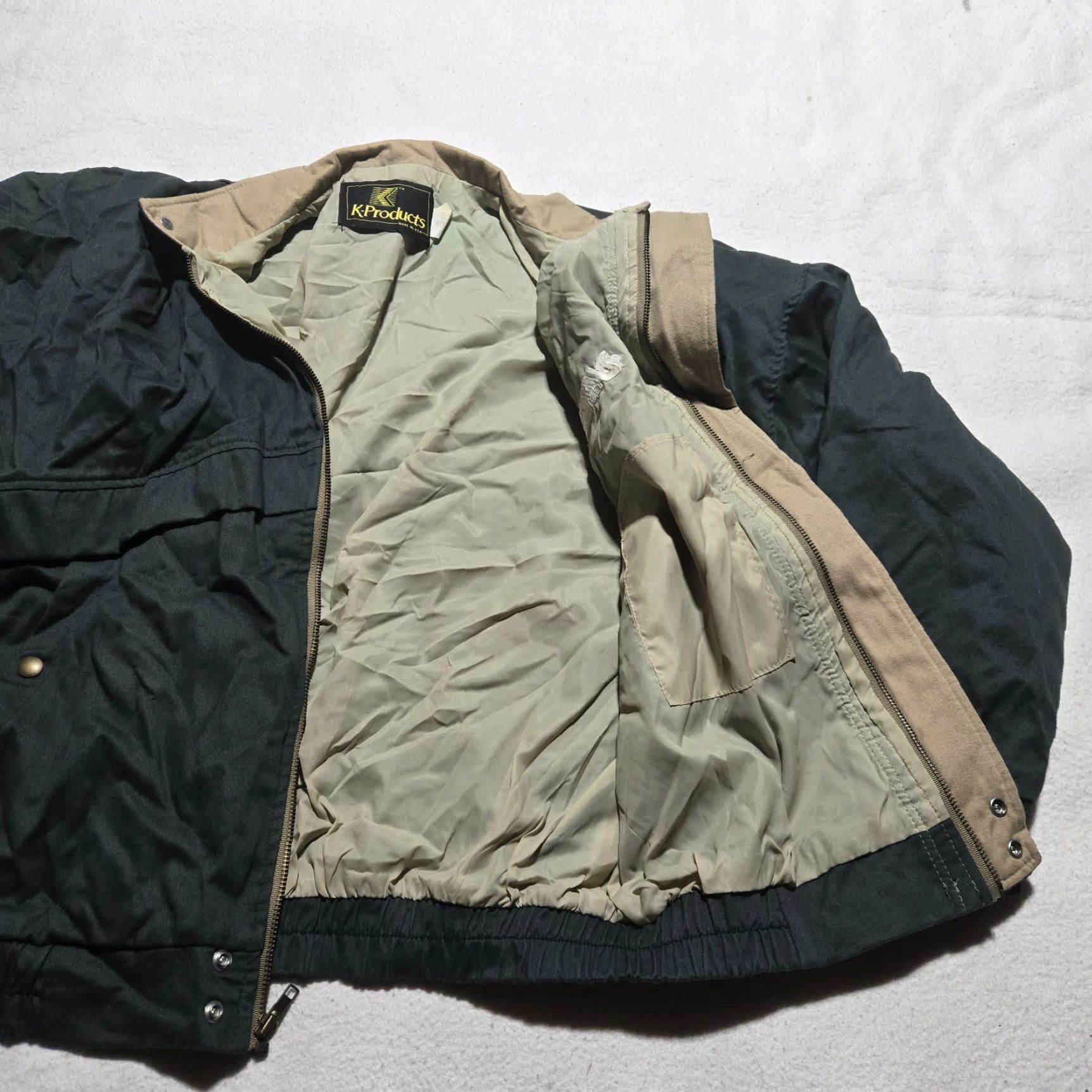 Vintage VINTAGE Jasper Engines Transmissions Gray Soft Shell Full Zip Jacket Men L Size US L / EU 52-54 / 3 - 3 Thumbnail
