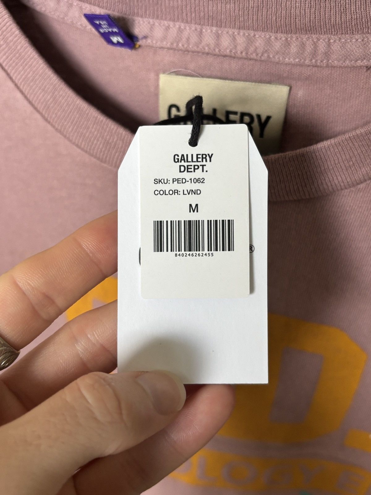Gallery Dept. GALLERY DEPT | PAINTER PSYCHOLOGY ED LOGO TEE Size US XL / EU 56 / 4 - 6 Thumbnail