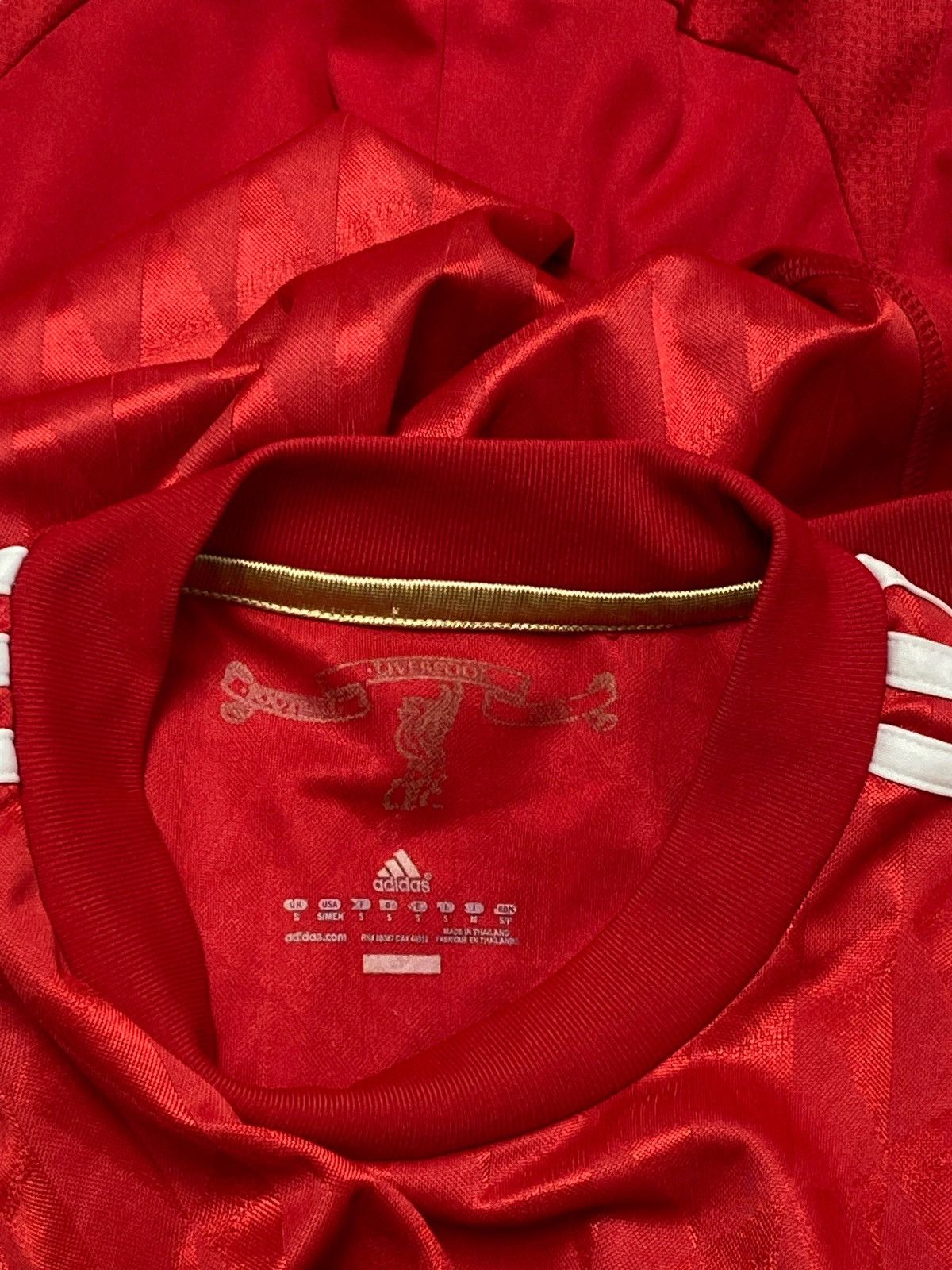 Vintage 10' 11' Vintage LIVERPOOL ADIDAS Soccer Football Red Set Size US S / EU 44-46 / 1 - 7 Thumbnail