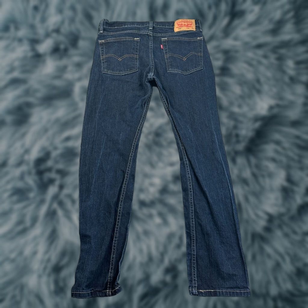 Levi's Levis 510 Jeans 30x27 Blue Denim Cotton Casual Slim Skinny Mens Size US 30 / EU 46 - 1 Thumbnail