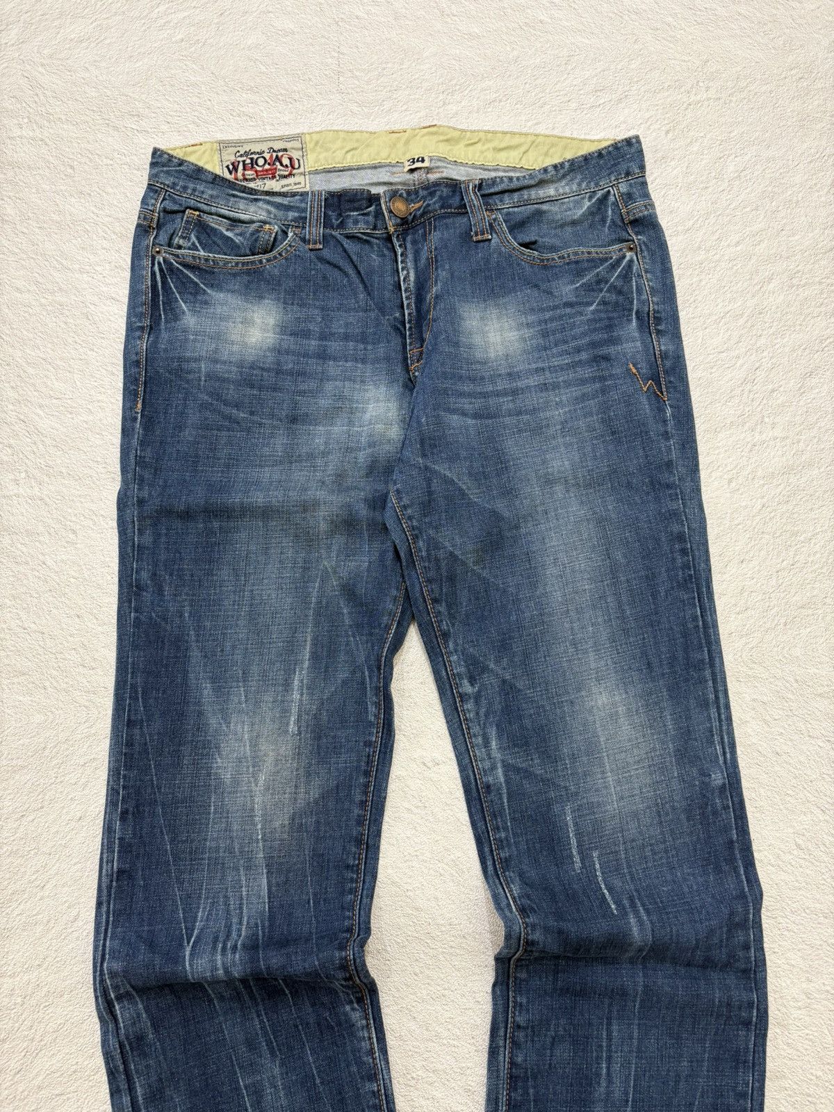 Hysteric Glamour × If Six Was Nine × Le Grande Bleu (L.G.B.) 2000s WHO AU japan wash Denim y2k style Size US 31 - 2 Thumbnail