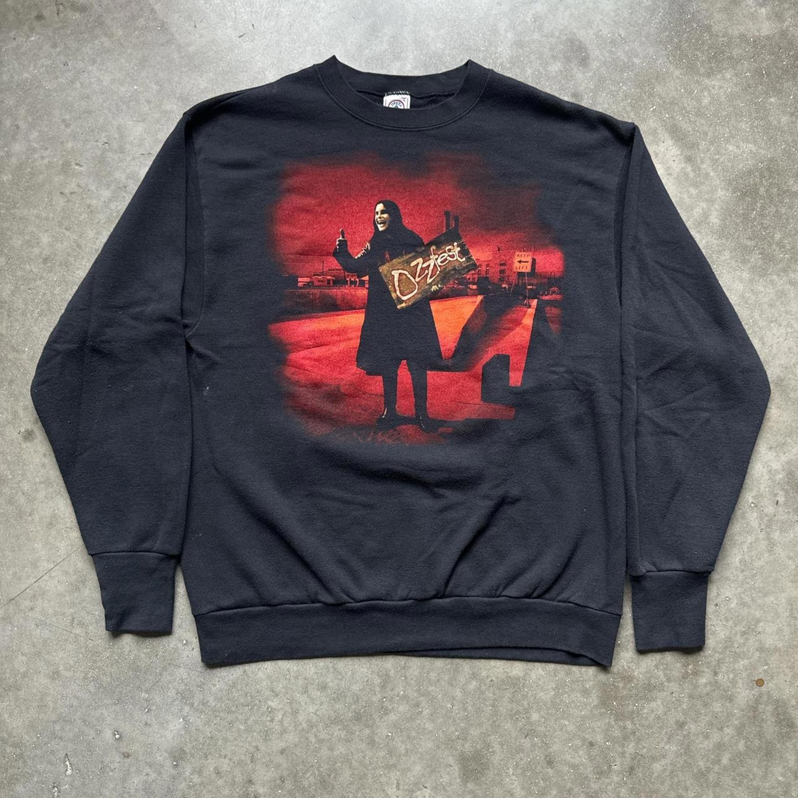 Delta Ozzy Osbourne Hell Hitchhiker 1998 Ozzfest Crewneck Delta Size US L / EU 52-54 / 3 - 1 Thumbnail