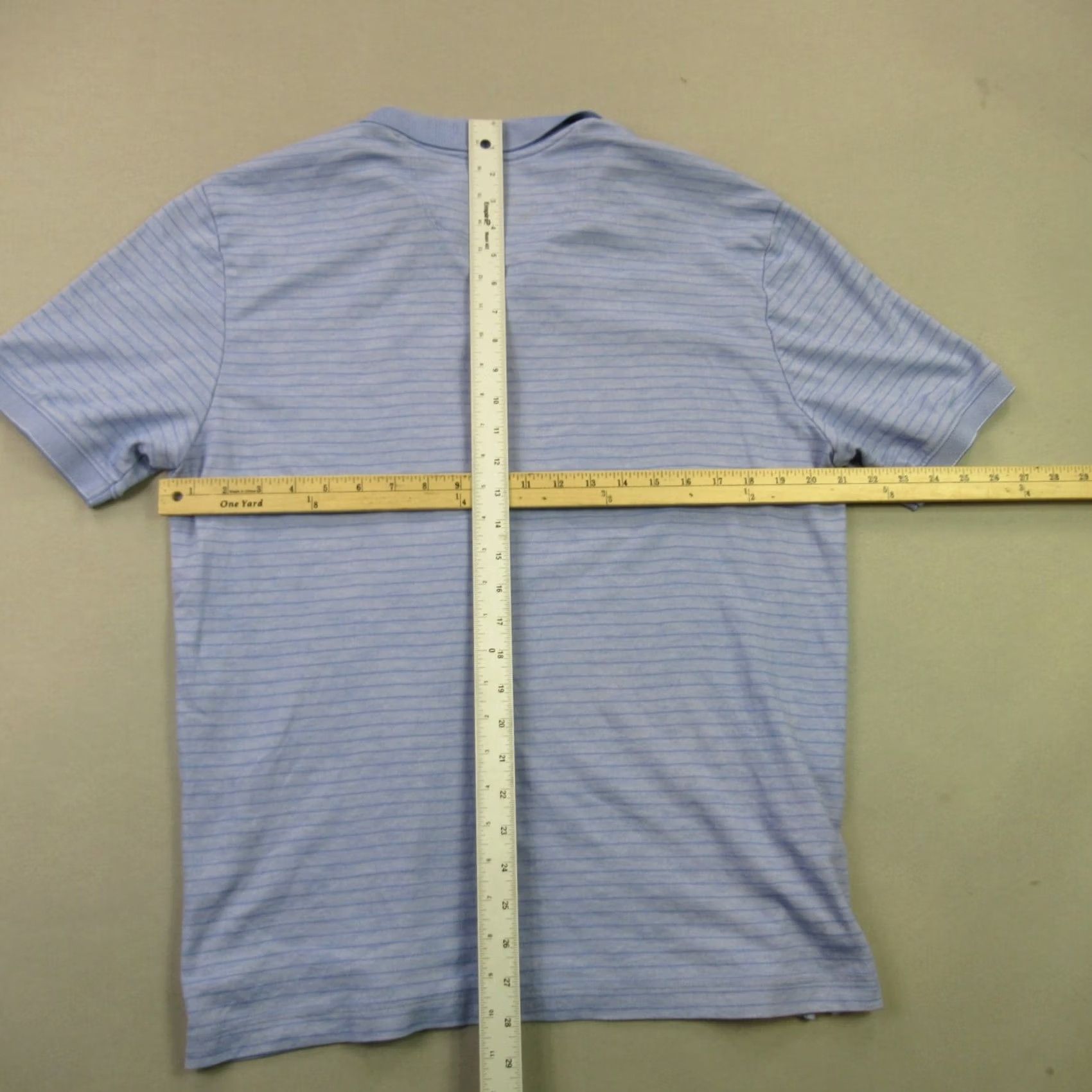 Tommy Bahama Tommy Bahama Shirt Mens L Golf Polo Hawaiian Short Sleeve Striped Blue Size US L / EU 52-54 / 3 - 7 Thumbnail