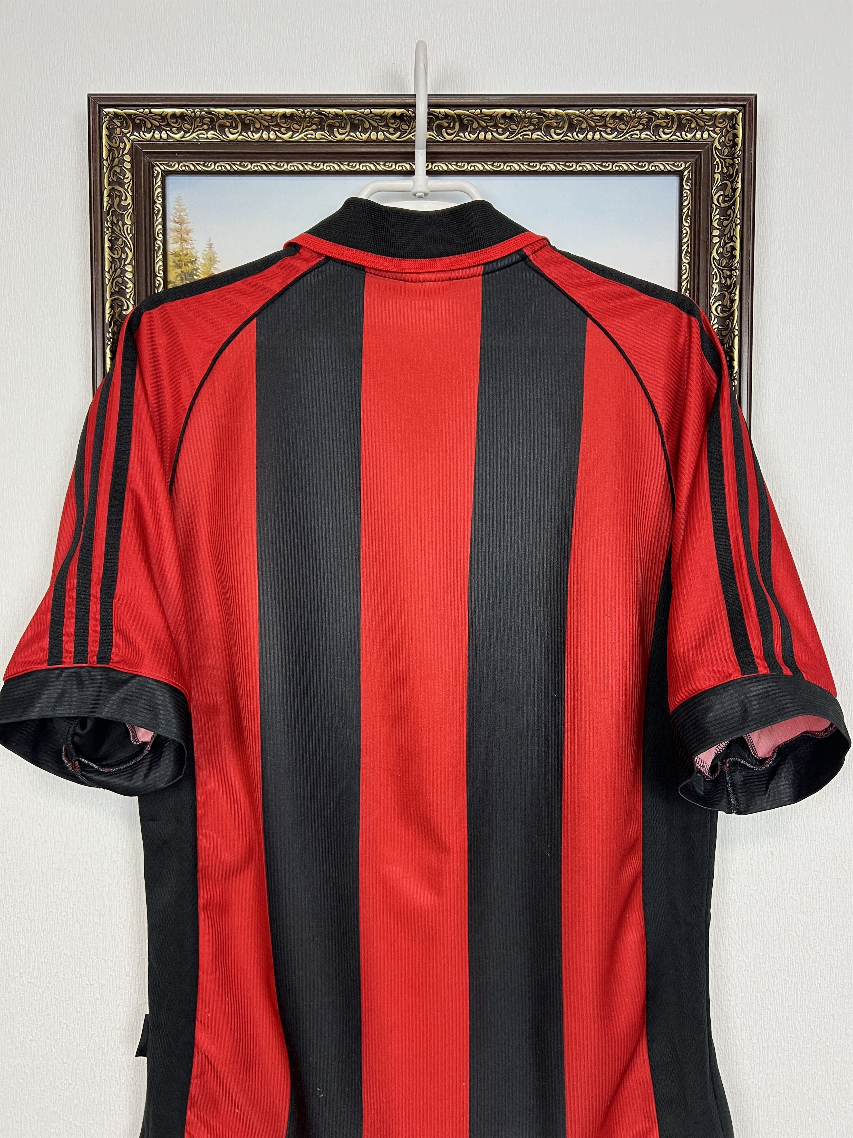 Adidas AC Milan Home football shirt 1998 Soccer Adidas Maglia Mens Size US S / EU 44-46 / 1 - 12 Thumbnail