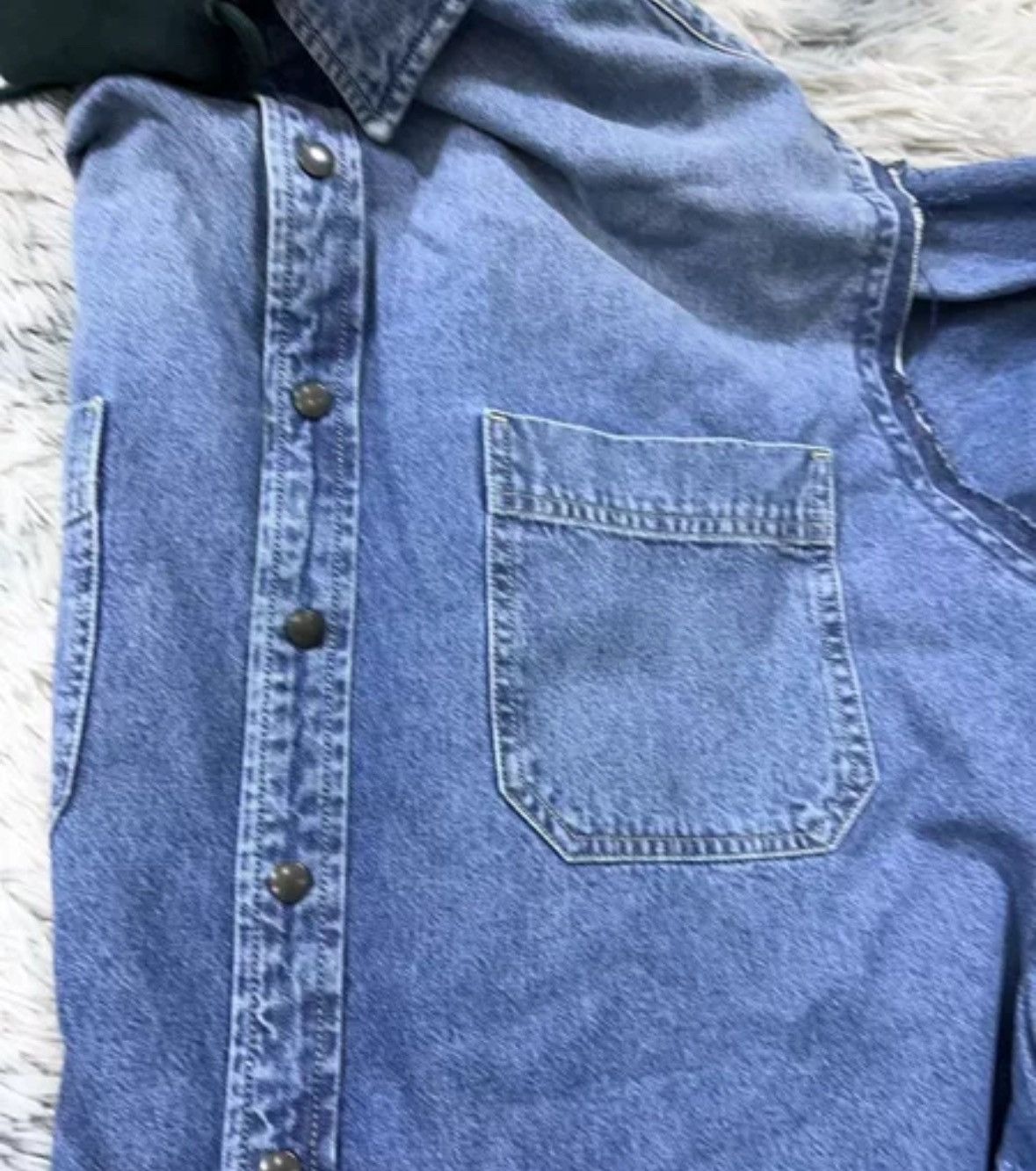 Balenciaga balenciaga Fake two denim jackets 2410-Nextarrow Size US M / EU 48-50 / 2 - 4 Thumbnail