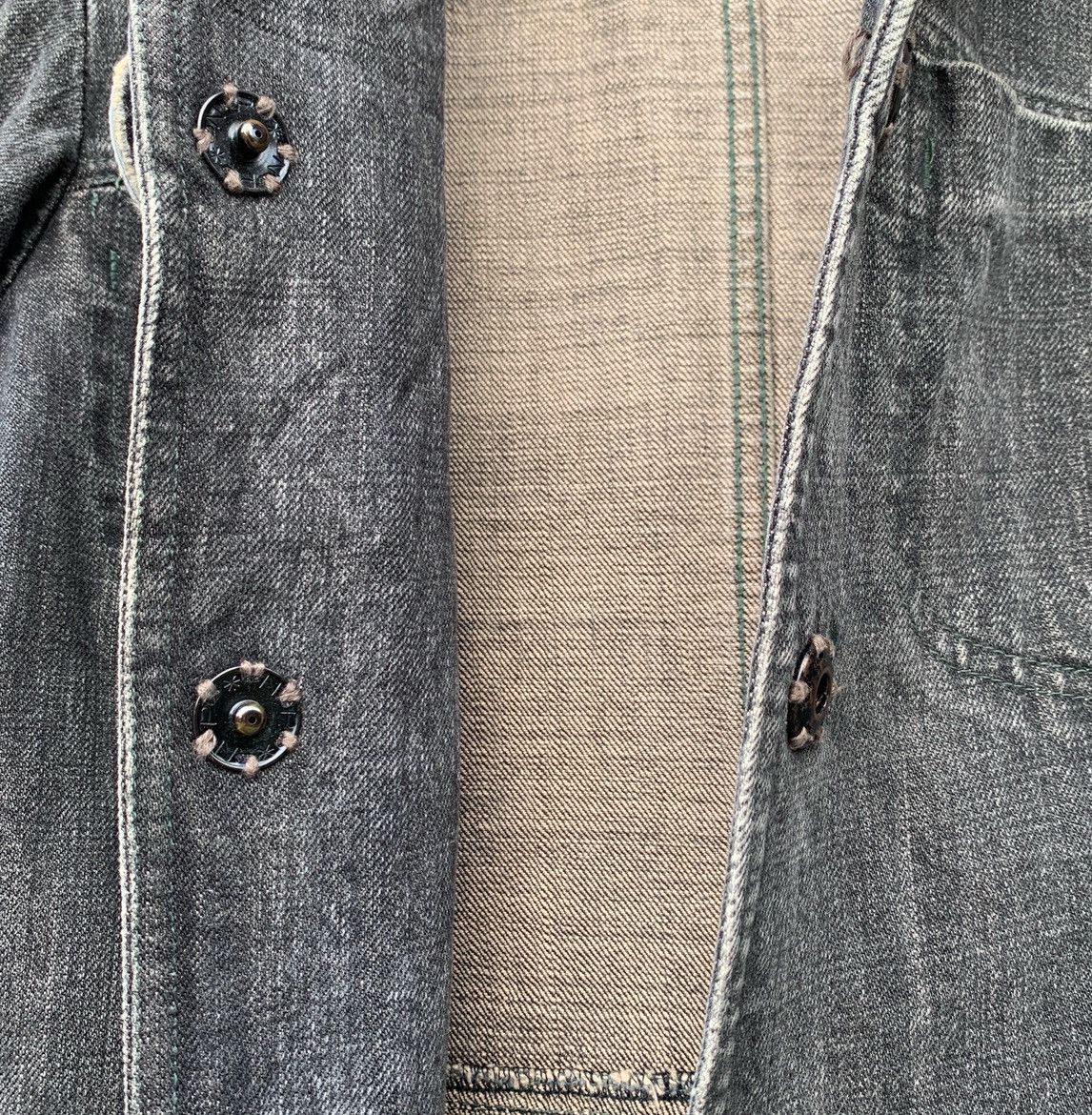 Romeo Gigli GIGLI DENIM LONG COAT JACKET Size S / US 4 / IT 40 - 12 Thumbnail