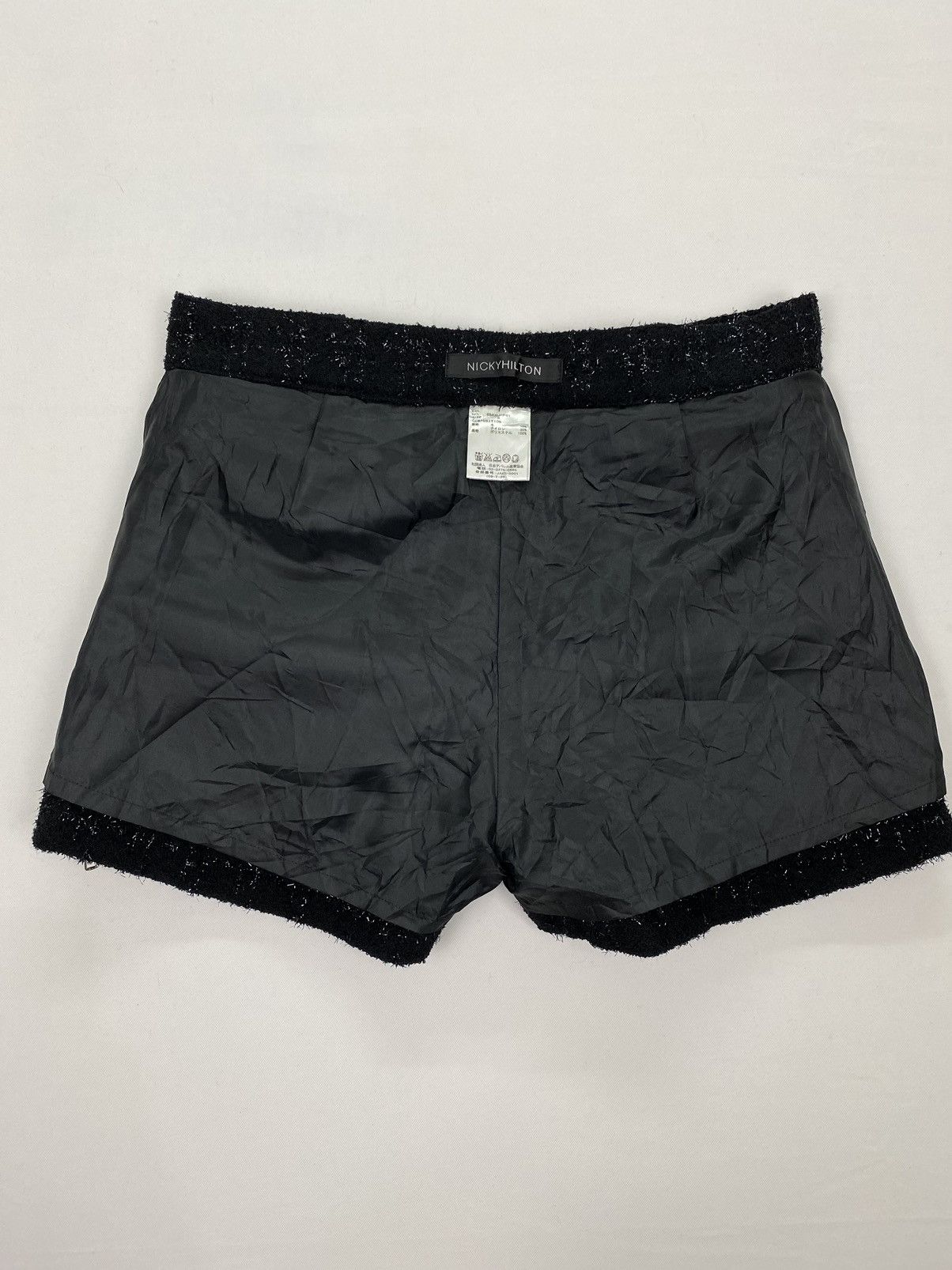 Designer × Japanese Brand Nicky Hilton 09AW Side Zipper Shorts Size 27" / US 4 / IT 40 - 6 Thumbnail