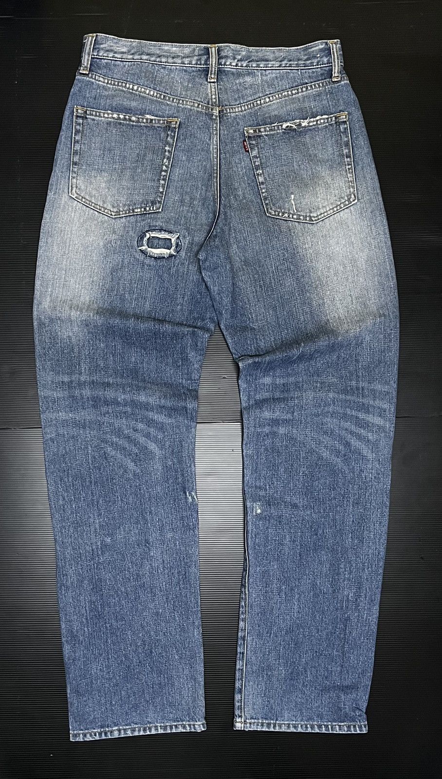 Smith's American × Vintage 🔥HOT DROPS🔥Japanese Brand Smith American Patch Work Denim Size US 32 / EU 48 - 5 Thumbnail