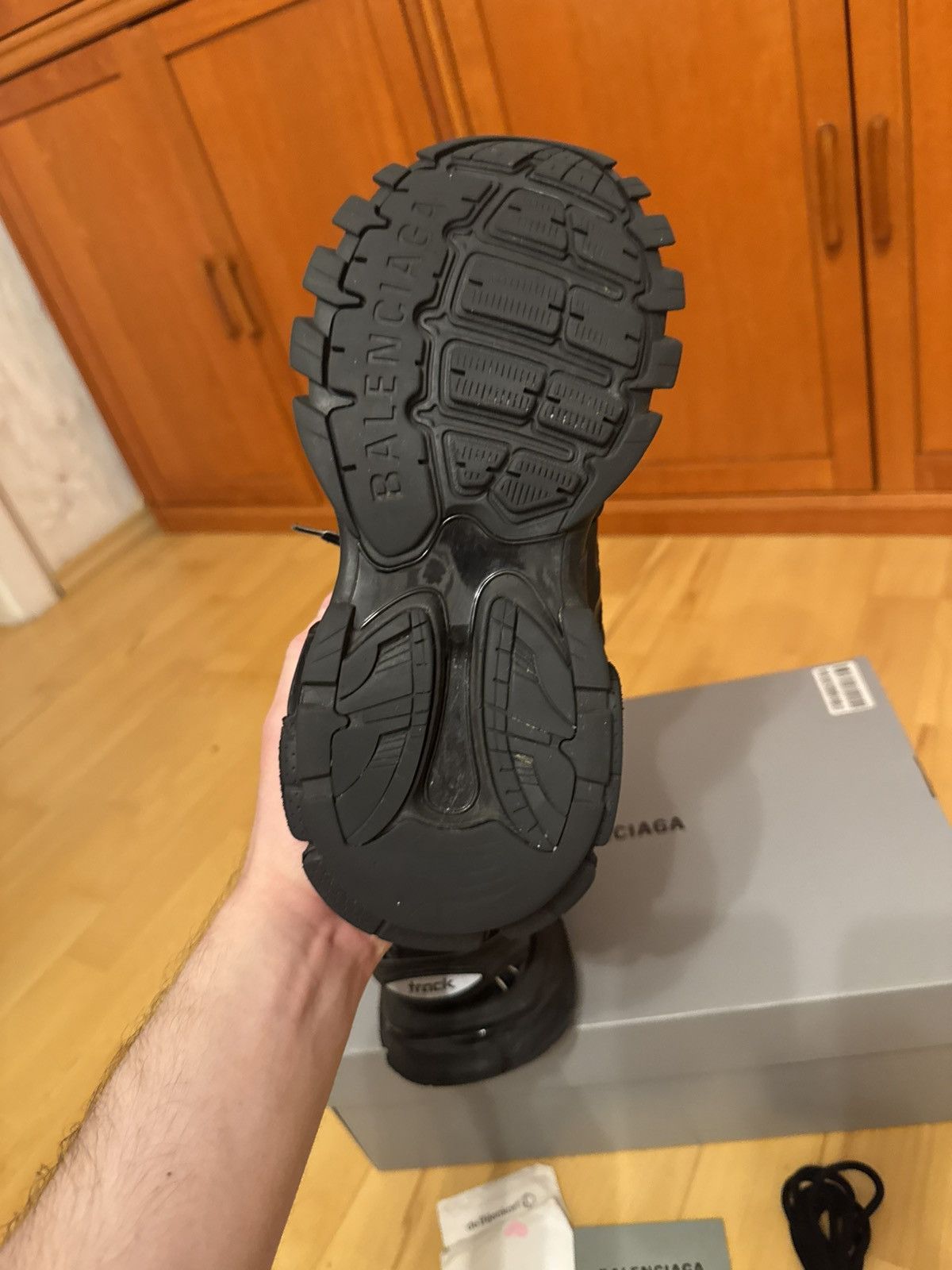Balenciaga Balenciaga Track Triple Black Size US 7 / EU 40 - 9 Thumbnail