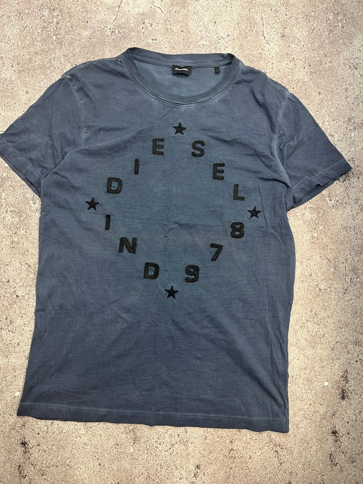 Pre-owned Diesel X Vintage Diesel Vintage T-shirt In Blue