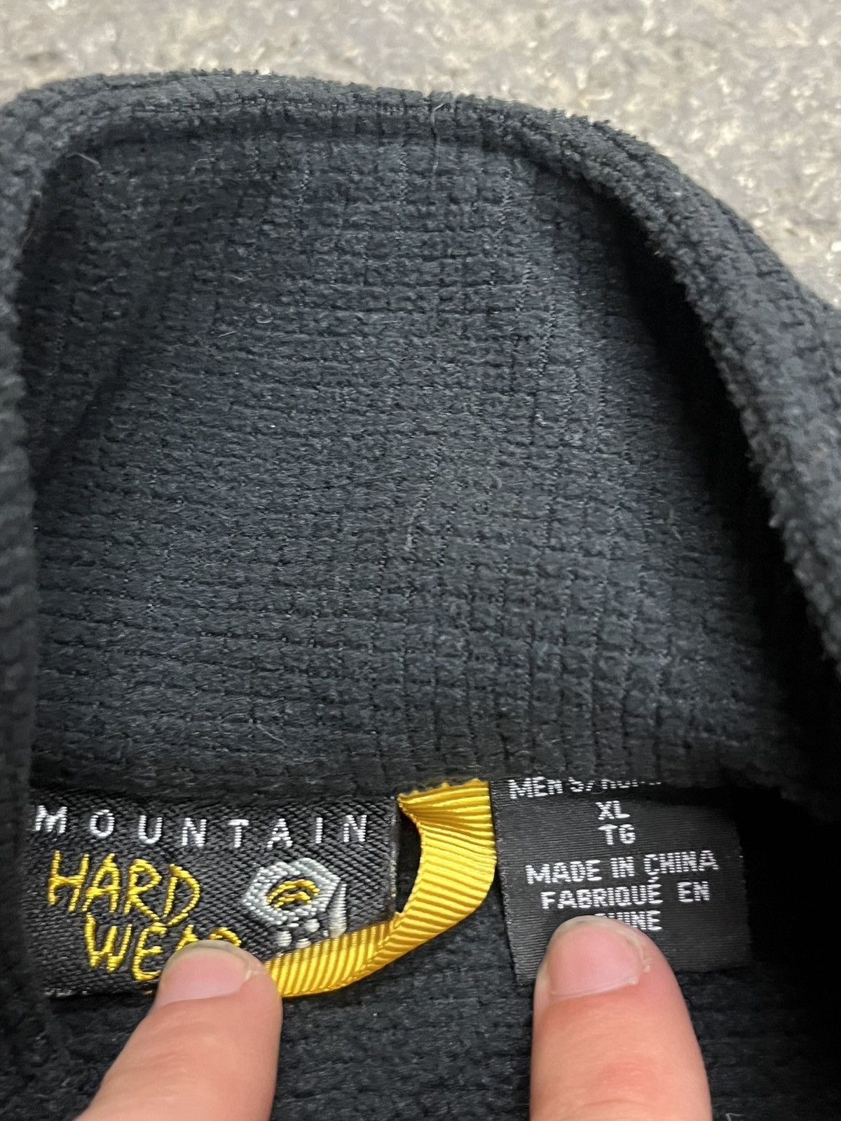 Mountain Hardwear Mountain hardware lightweight waffle knit fleece gorpcore Size US XL / EU 56 / 4 - 5 Thumbnail