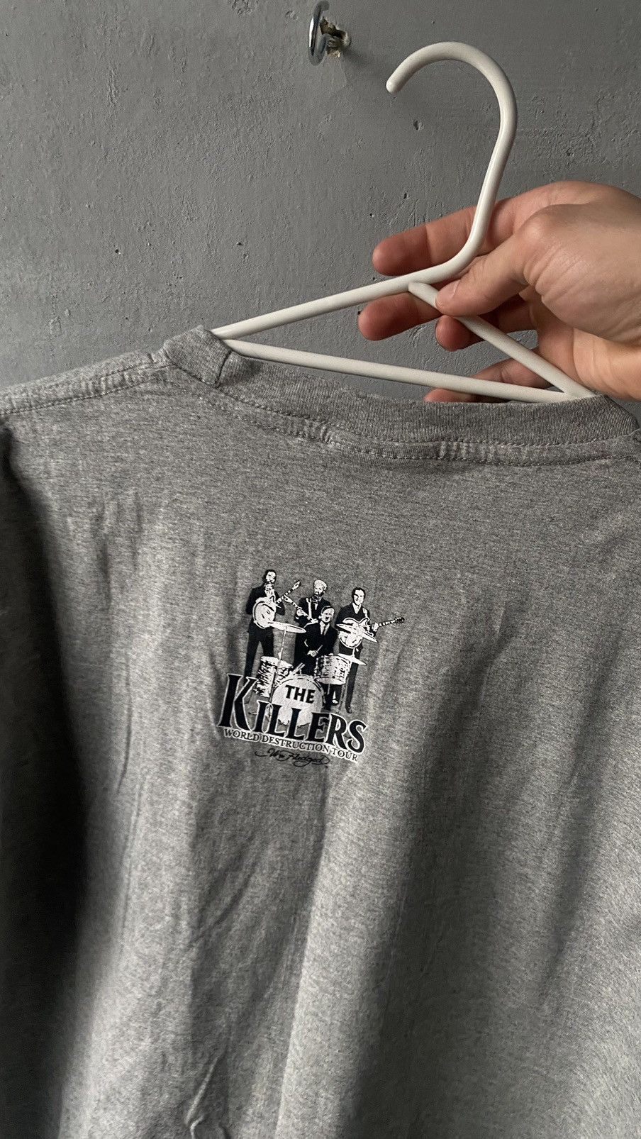 Other Vintage THE KILLER word destruction tour t-shirt Size US L / EU 52-54 / 3 - 7 Thumbnail