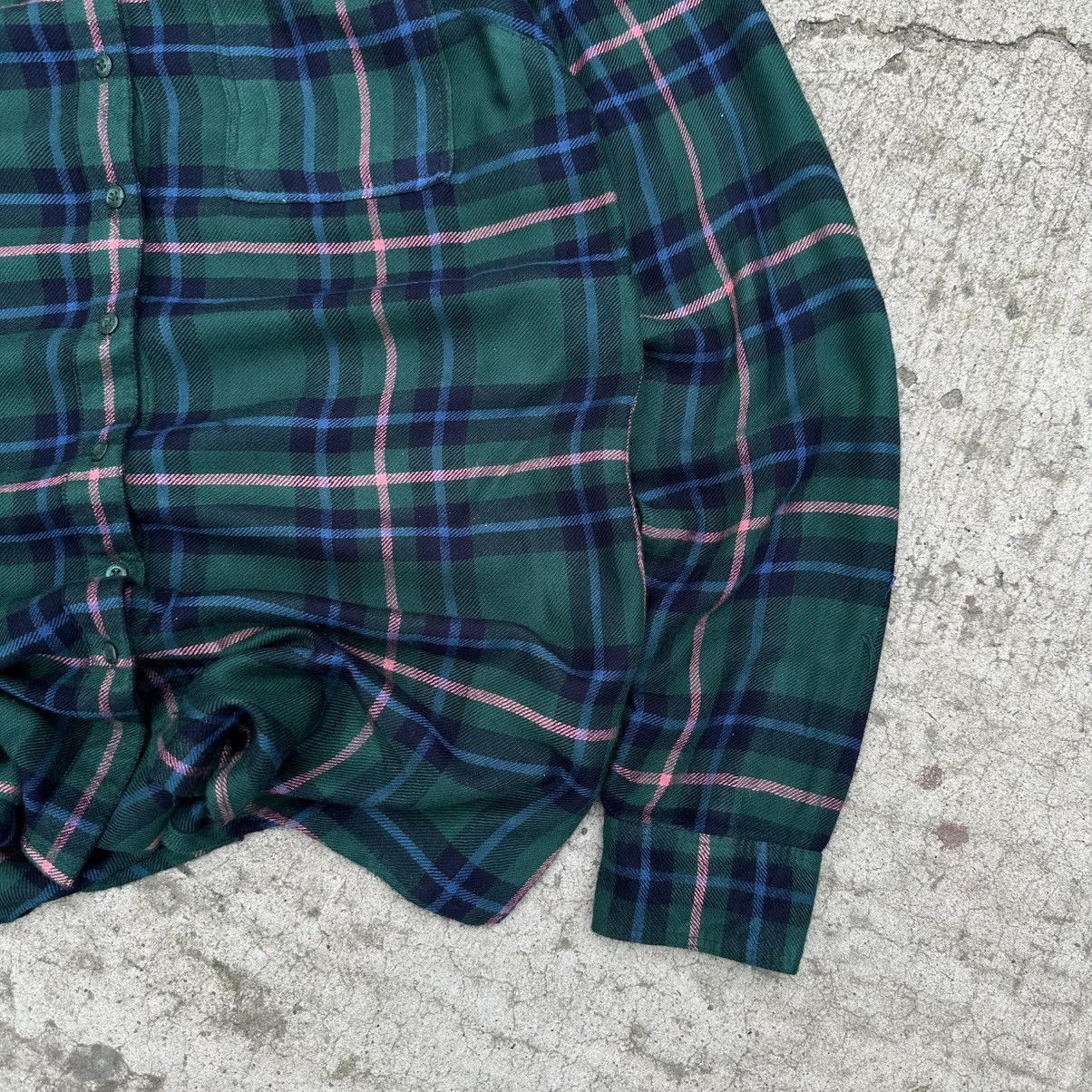 Superdry Vintage Women’s Superdry Checkered Shirt Y2K 00s Size 6 USA Size M / US 6-8 / IT 42-44 - 3 Thumbnail