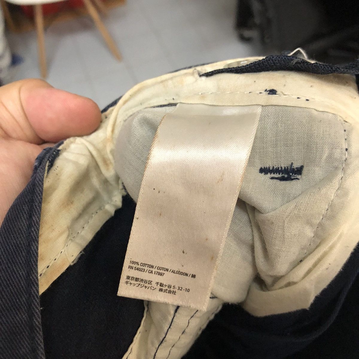 Japanese Brand Old Navy Black Cargo Multipocket Pants #A2521 Size US 28 / EU 44 - 22 Thumbnail