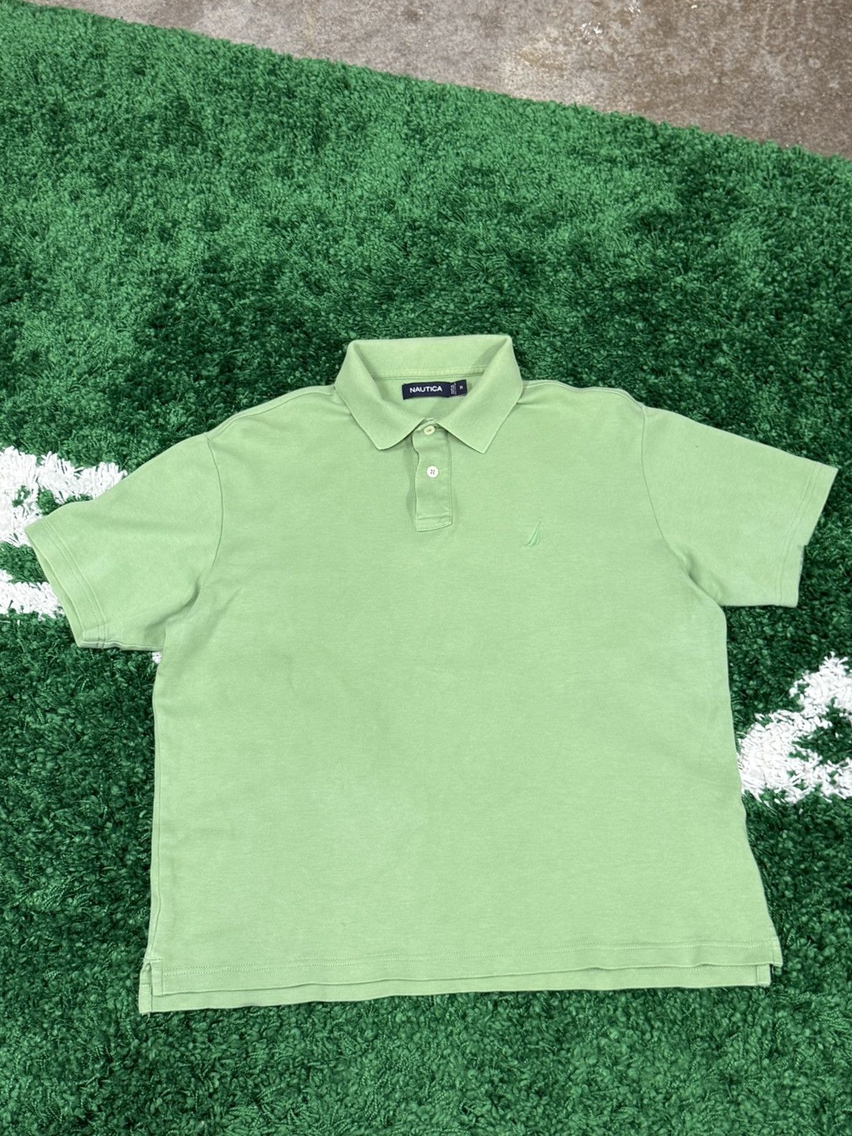 Nautica Nautica Green Logo Polo Shirt Medium Size US M / EU 48-50 / 2 - 1 Thumbnail