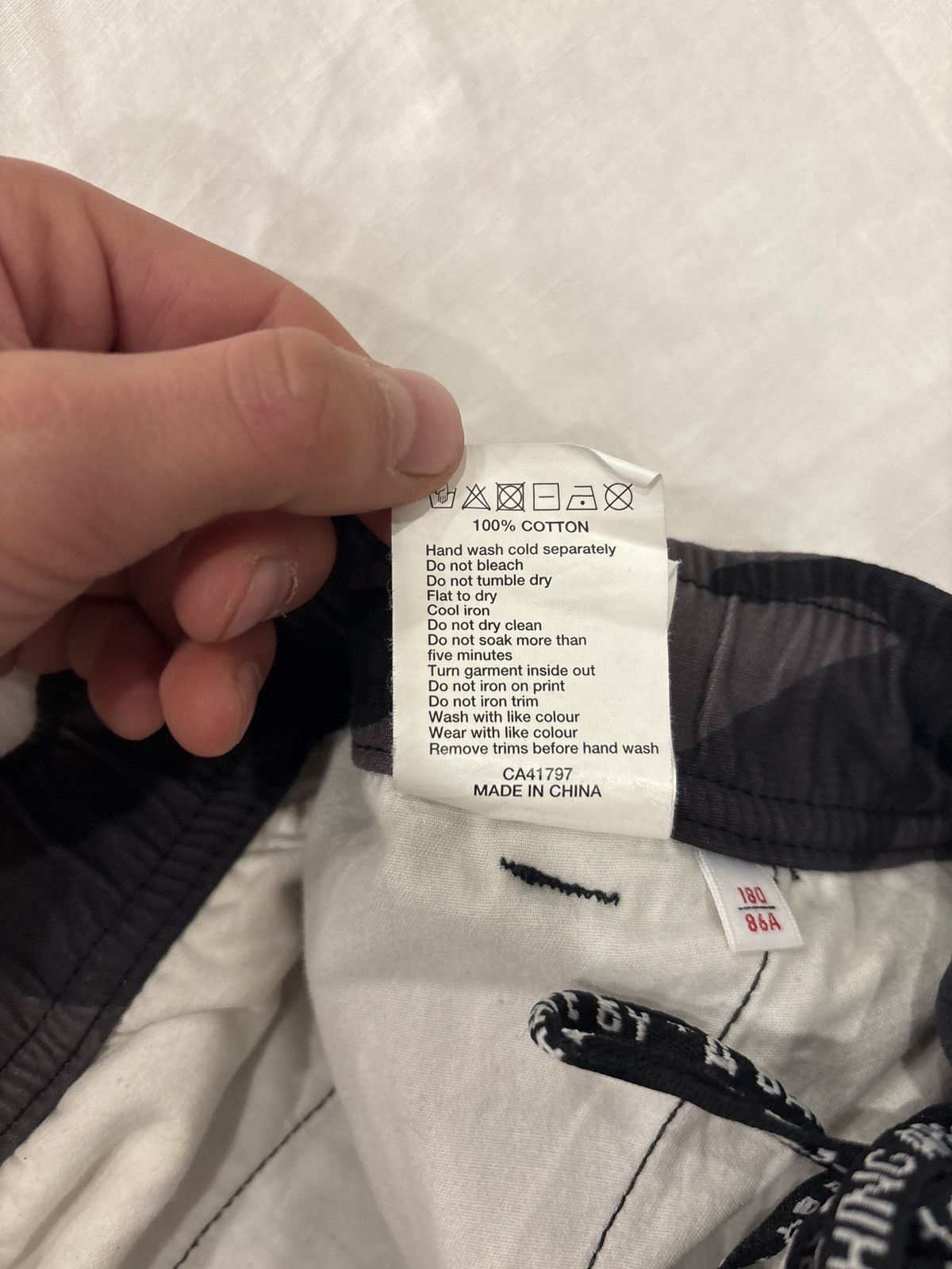 Aape *NEGOTIABLE* Camo black bape pants Size US 28 / EU 44 - 9 Thumbnail
