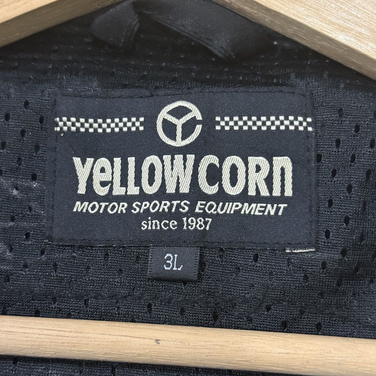 YELLOW CORN Vintage Yellowcorn Sledgehammer Moto Racing Padded Jacket Size US L / EU 52-54 / 3 - 15 Thumbnail