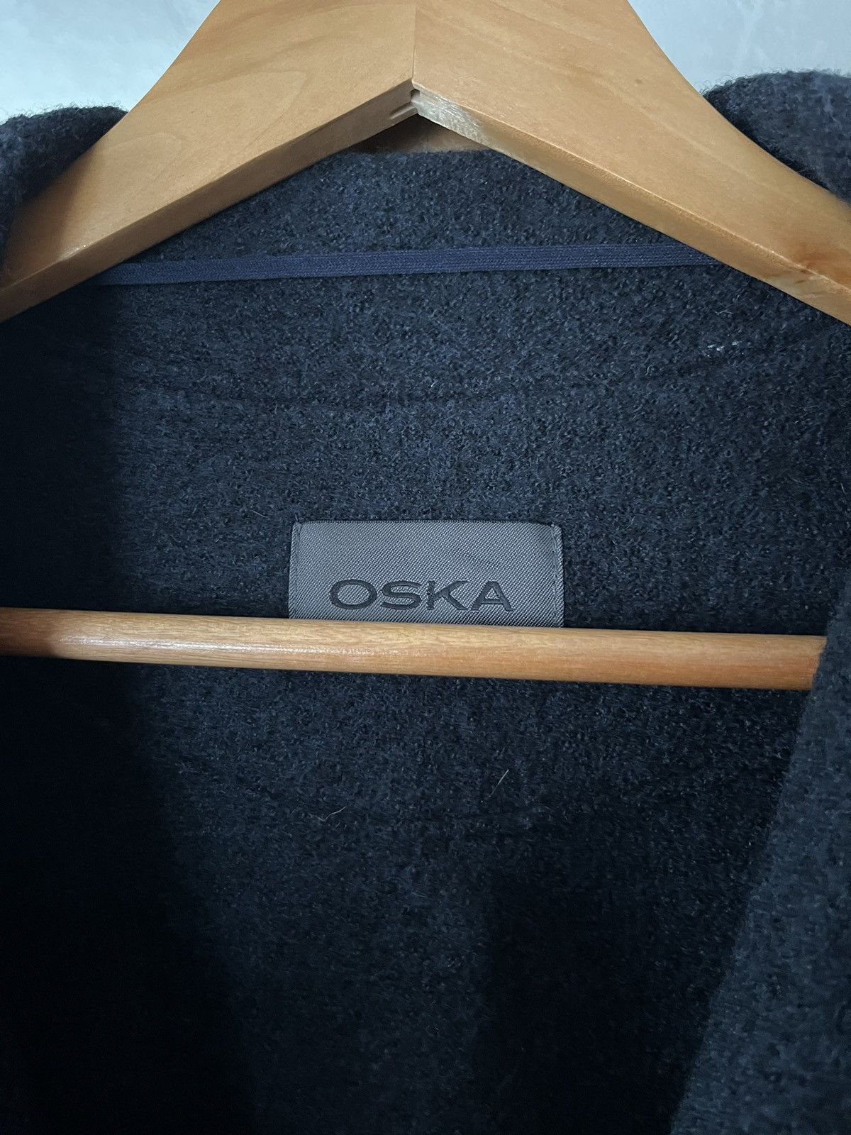 OSKA Oska Avant garde Boiled Wool Open Front coat Jacket Size 1 Size S / US 4 / IT 40 - 4 Thumbnail