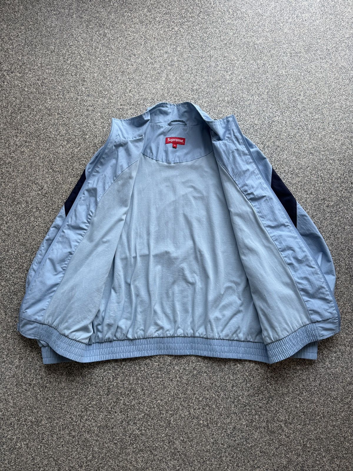 Supreme Supreme Paneled Track Jacket Light Blue Size Medium Size US M / EU 48-50 / 2 - 4 Thumbnail