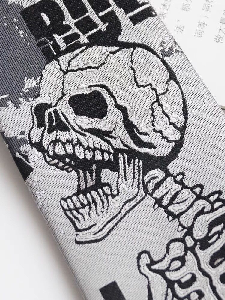 The Tie Bar × Vintage Outdoor fashion rock n roll skeleton skull neck tie Size ONE SIZE - 5 Thumbnail