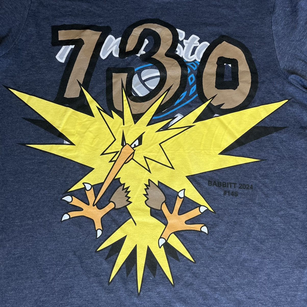 Asspizza Asspizza Babbitt Revived Pokemon Zapdos 145 Graphic Logo Tee Size US M / EU 48-50 / 2 - 3 Thumbnail