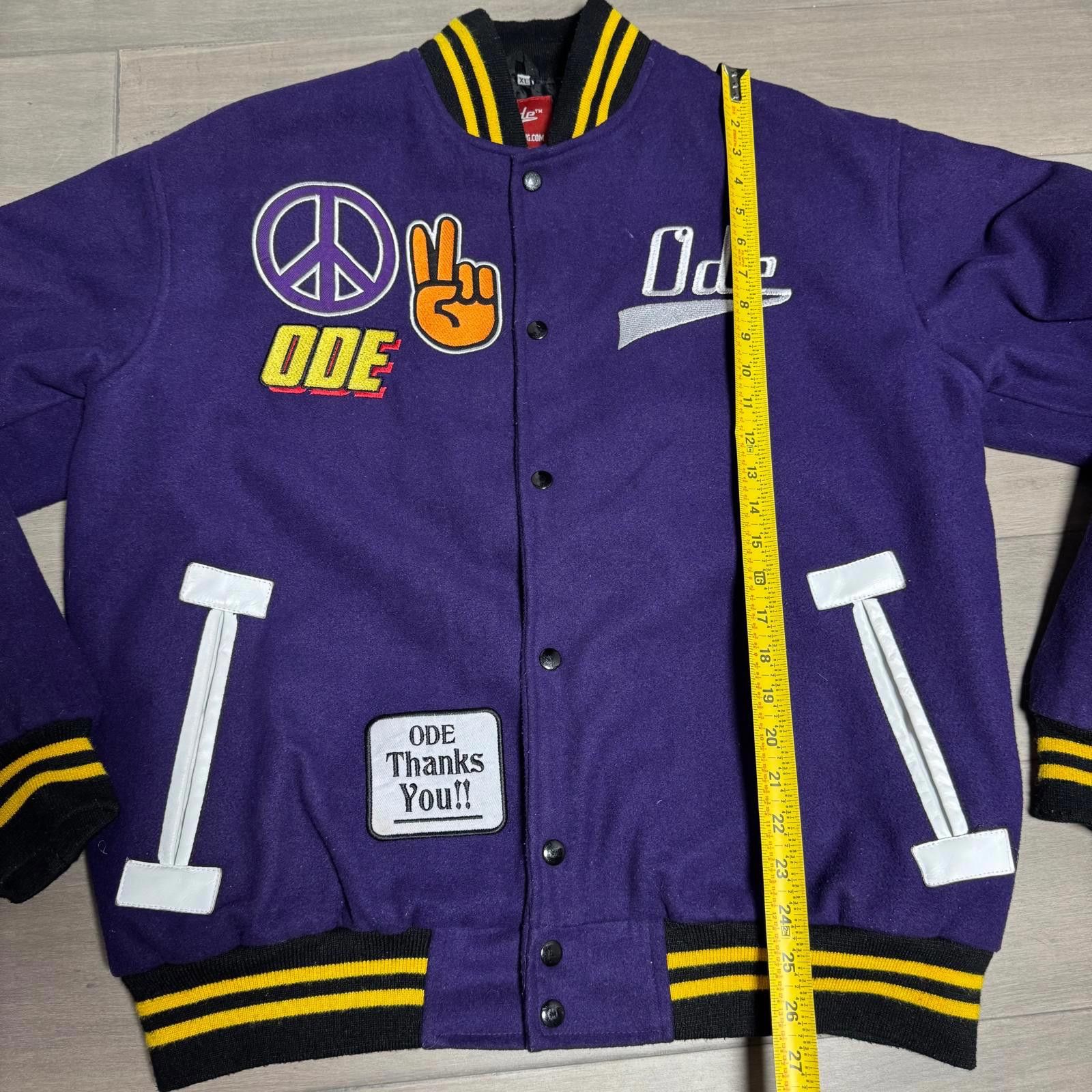 Concepts d'Odeur Ode Men's Varsity Jacke Embroidered Patches 2010 -3000 XL Size US M / EU 48-50 / 2 - 7 Thumbnail