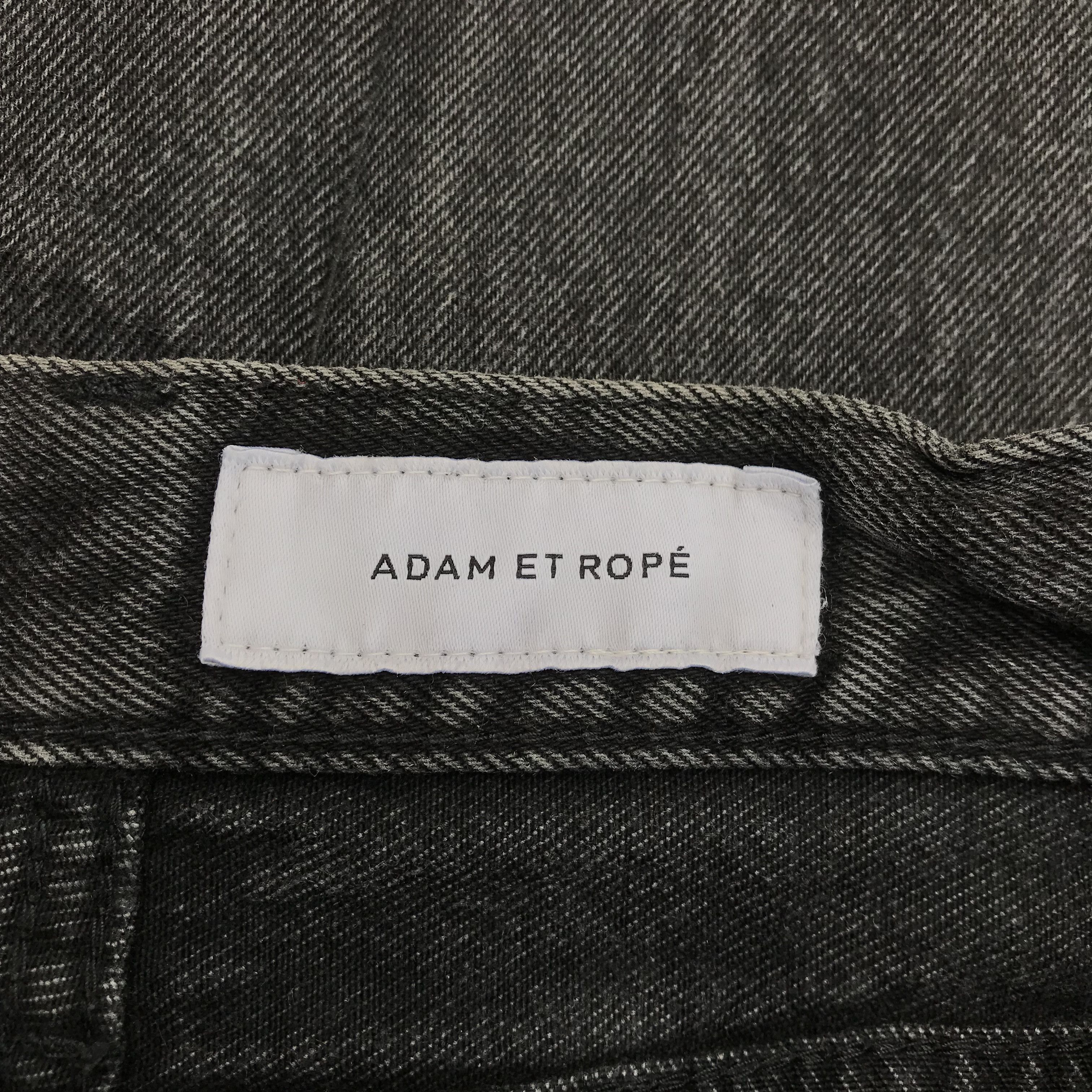 ADAM ET ROPE Adam Et Rope Straight Black Acid wash Jeans pants size 34 Size US 34 / EU 50 - 5 Thumbnail